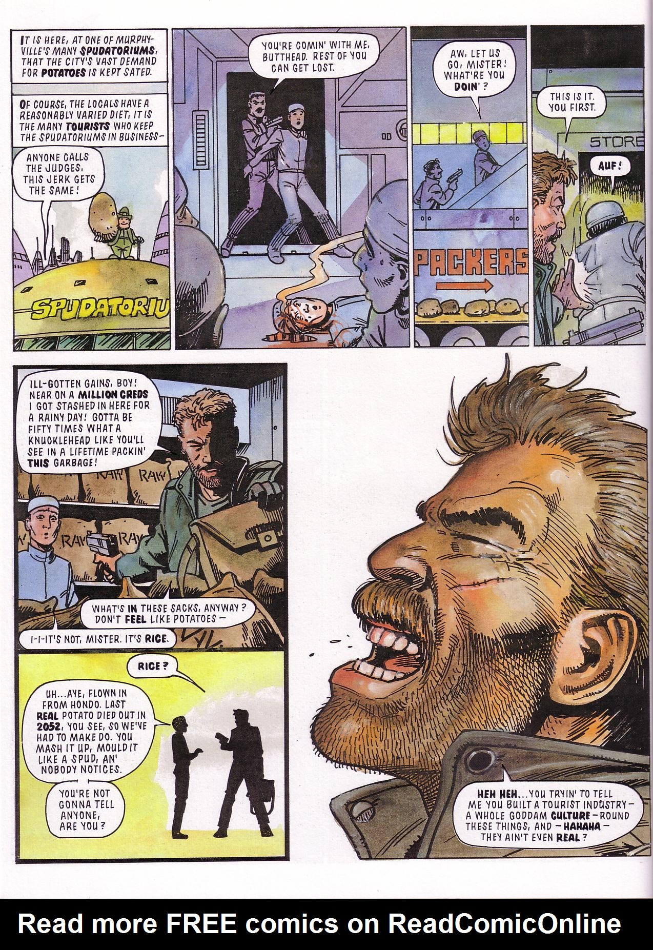 Read online Judge Dredd: Emerald Isle comic -  Issue # TPB - 38