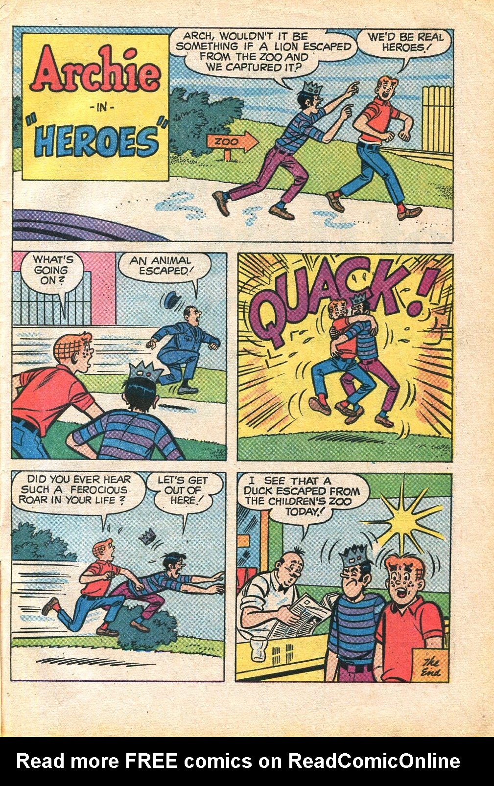 Read online Archie's Joke Book Magazine comic -  Issue #144 - 33