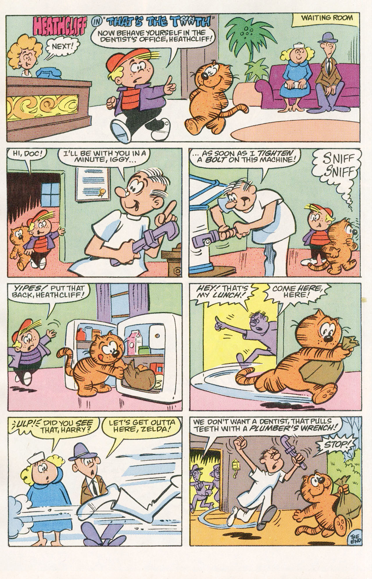 Read online Heathcliff comic -  Issue #54 - 16