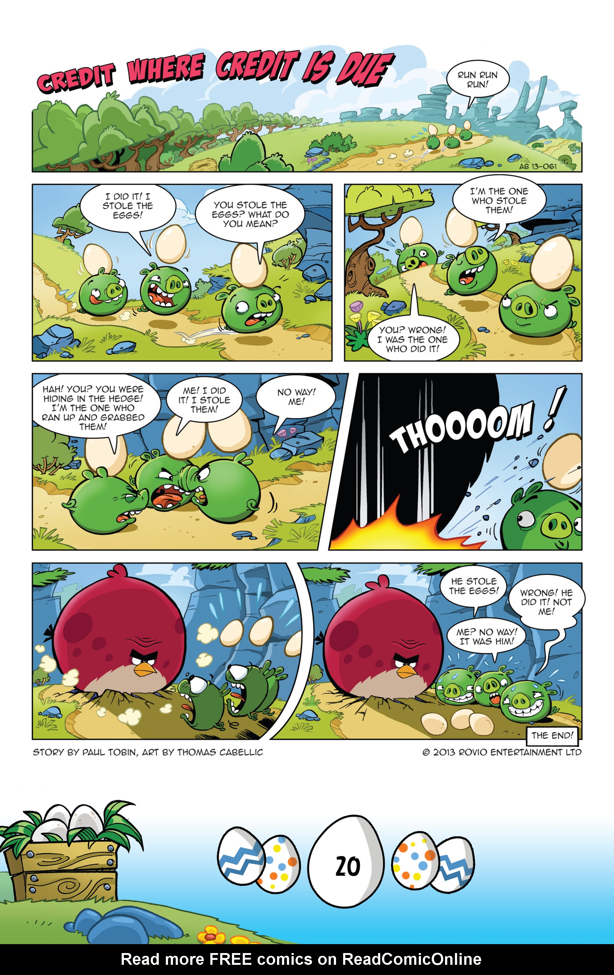Read online Angry Birds Comics (2016) comic -  Issue #4 - 22