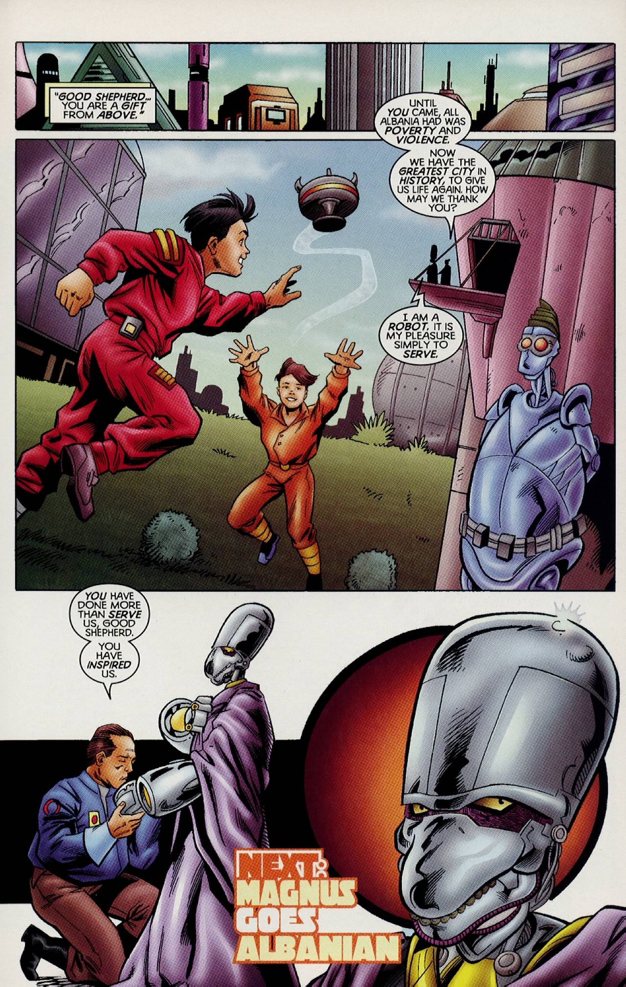 Read online Magnus Robot Fighter (1997) comic -  Issue #8 - 22