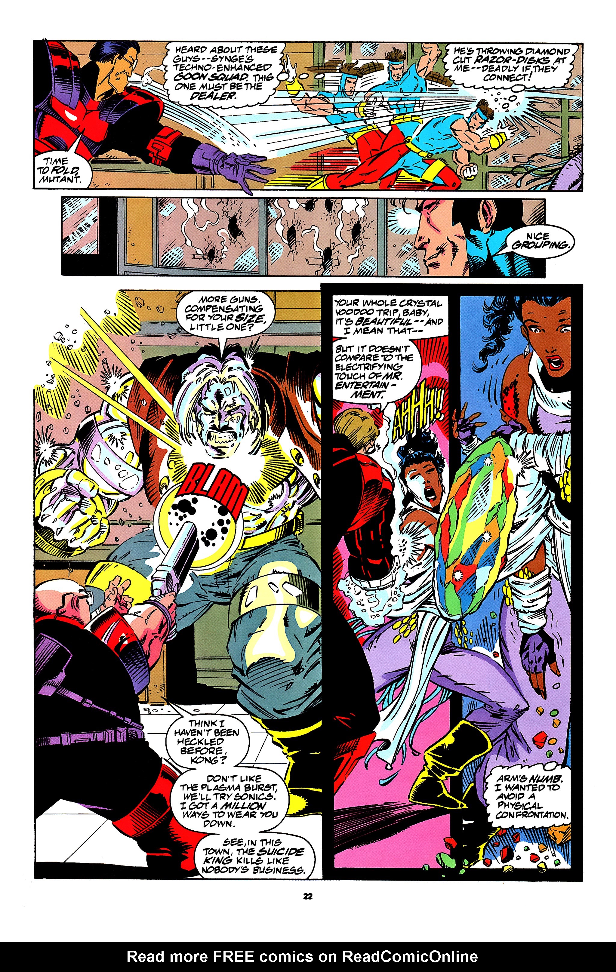 Read online X-Men 2099 comic -  Issue #2 - 24