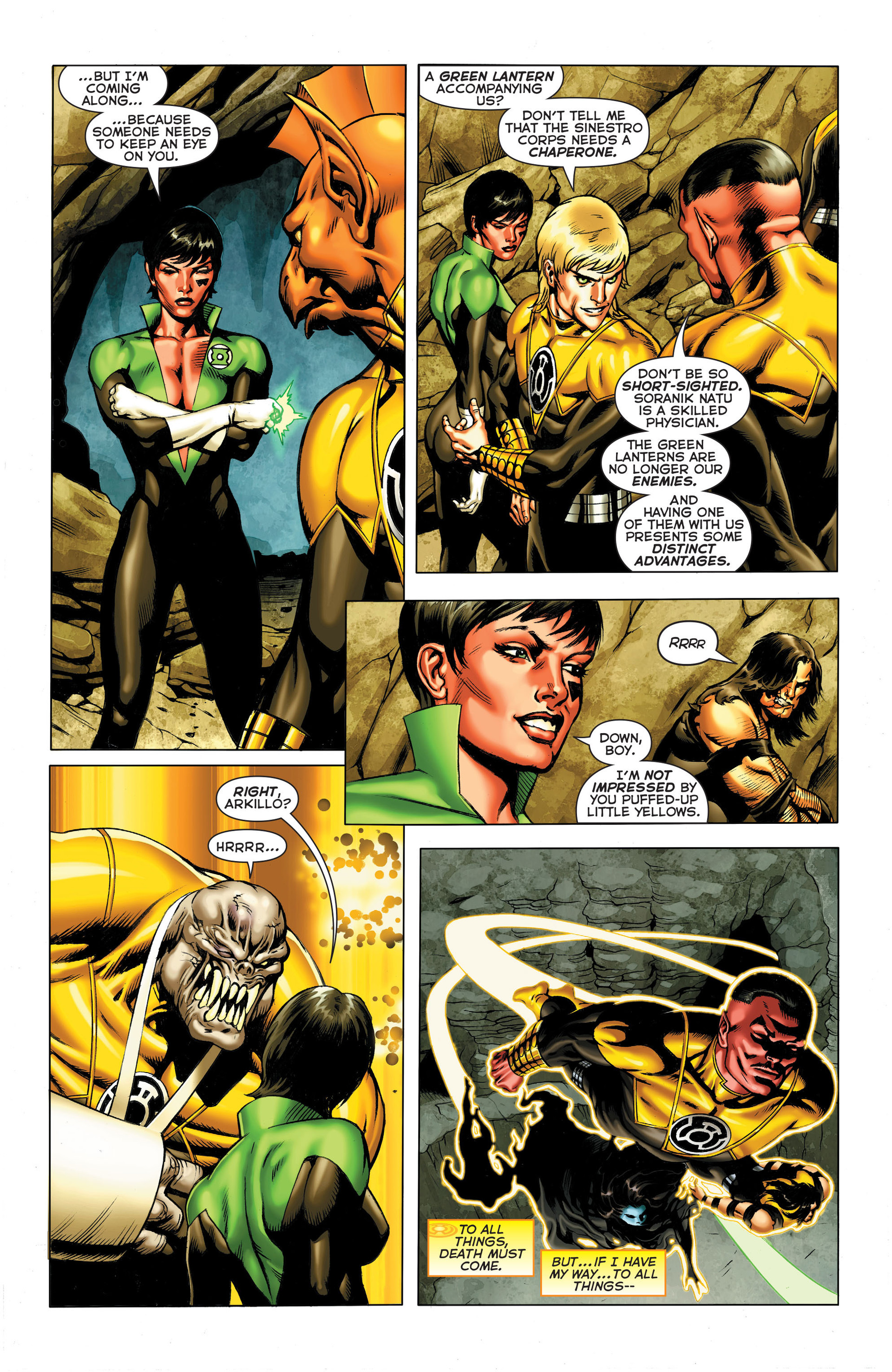 Read online Sinestro comic -  Issue #3 - 13