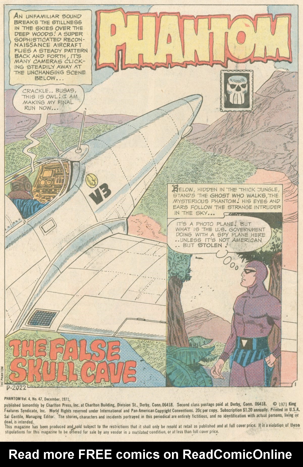 Read online The Phantom (1969) comic -  Issue #47 - 2