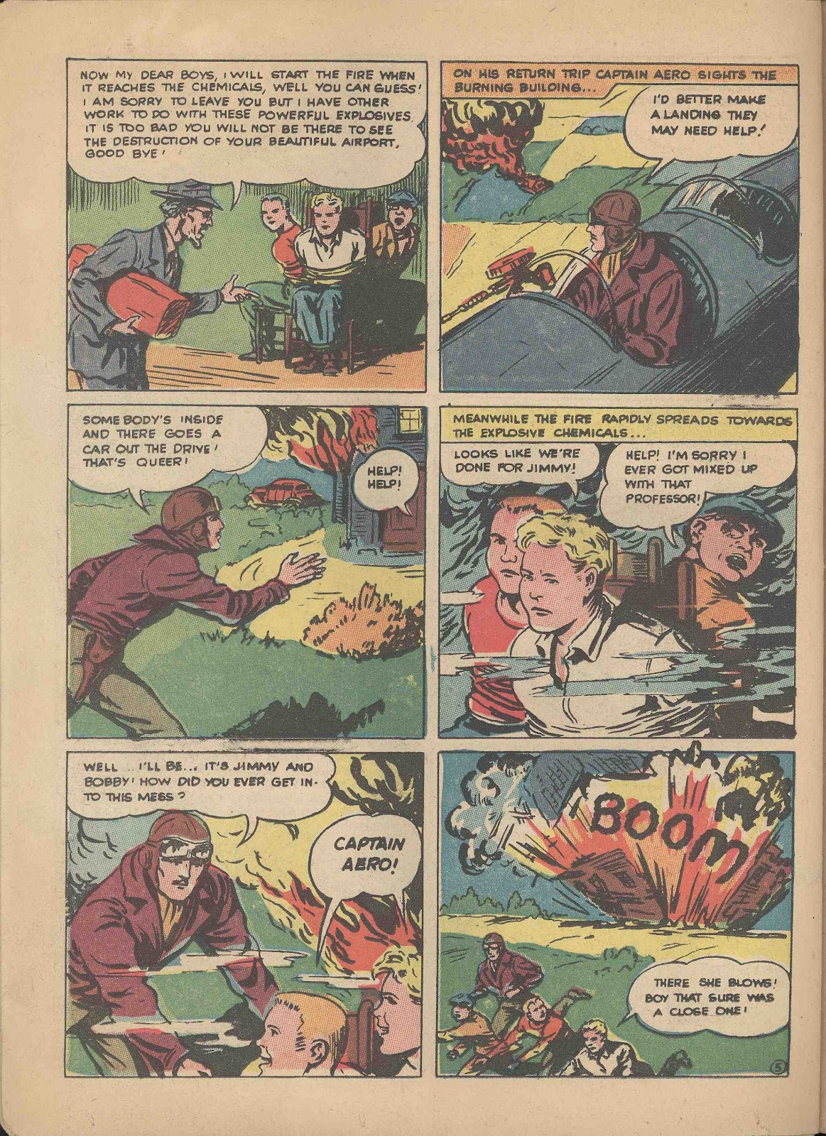 Captain Aero Comics issue 11 - Page 44
