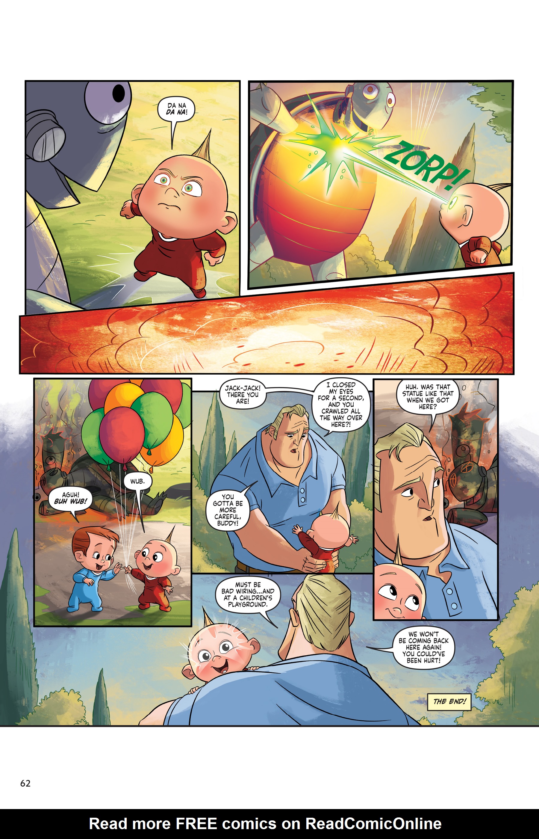 Read online Disney / Pixar The Incredibles 2: Crisis In Mid-Life! & Other Stories comic -  Issue # _TPB - 62