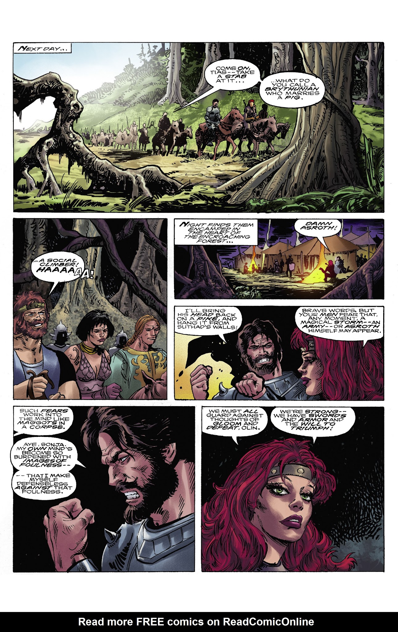 Read online Classic Red Sonja Re-Mastered comic -  Issue #3 - 8