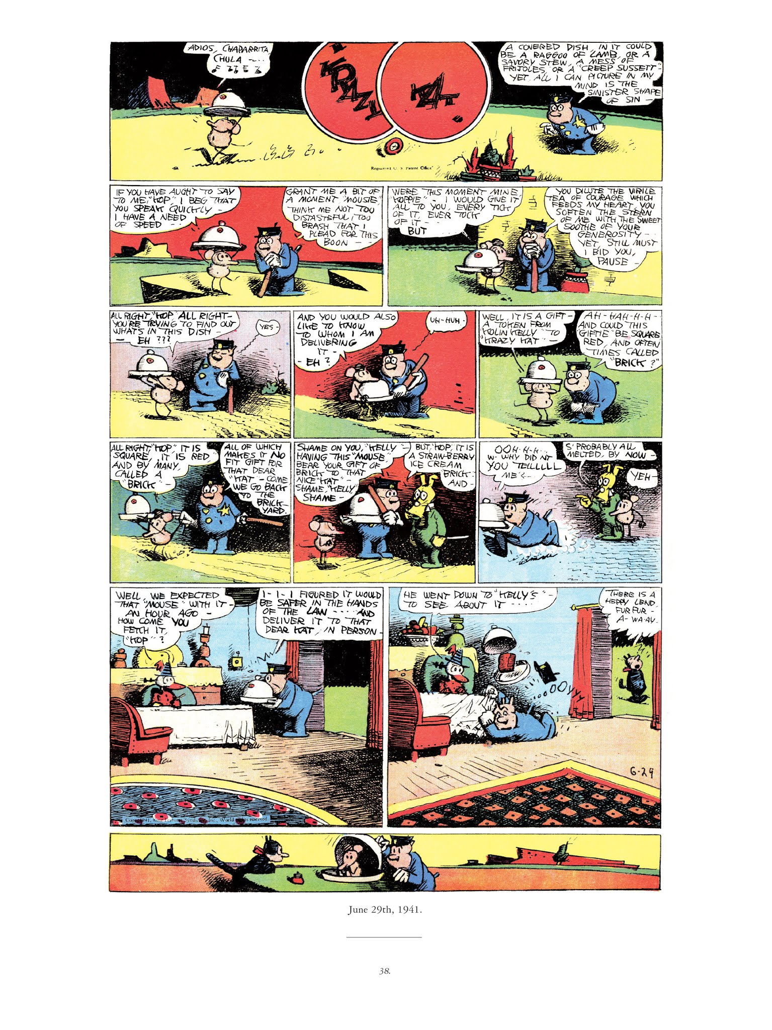 Read online Krazy & Ignatz comic -  Issue # TPB 12 - 37