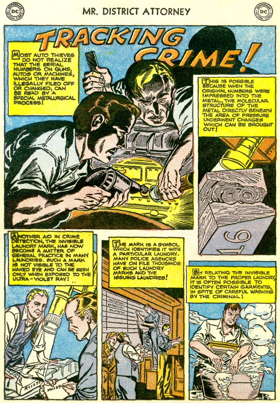 Read online Mr. District Attorney comic -  Issue #35 - 20