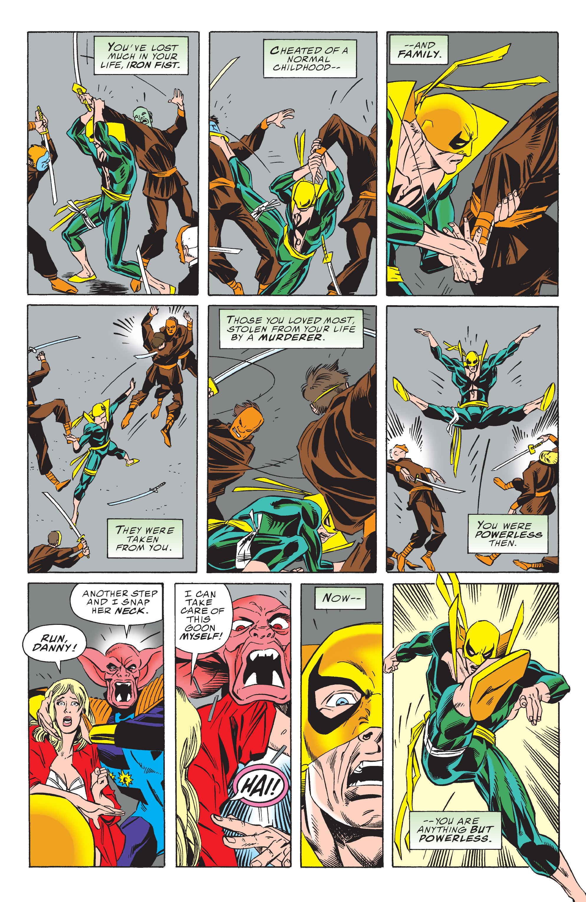 Read online Iron Fist: The Return of K'un Lun comic -  Issue # TPB - 96