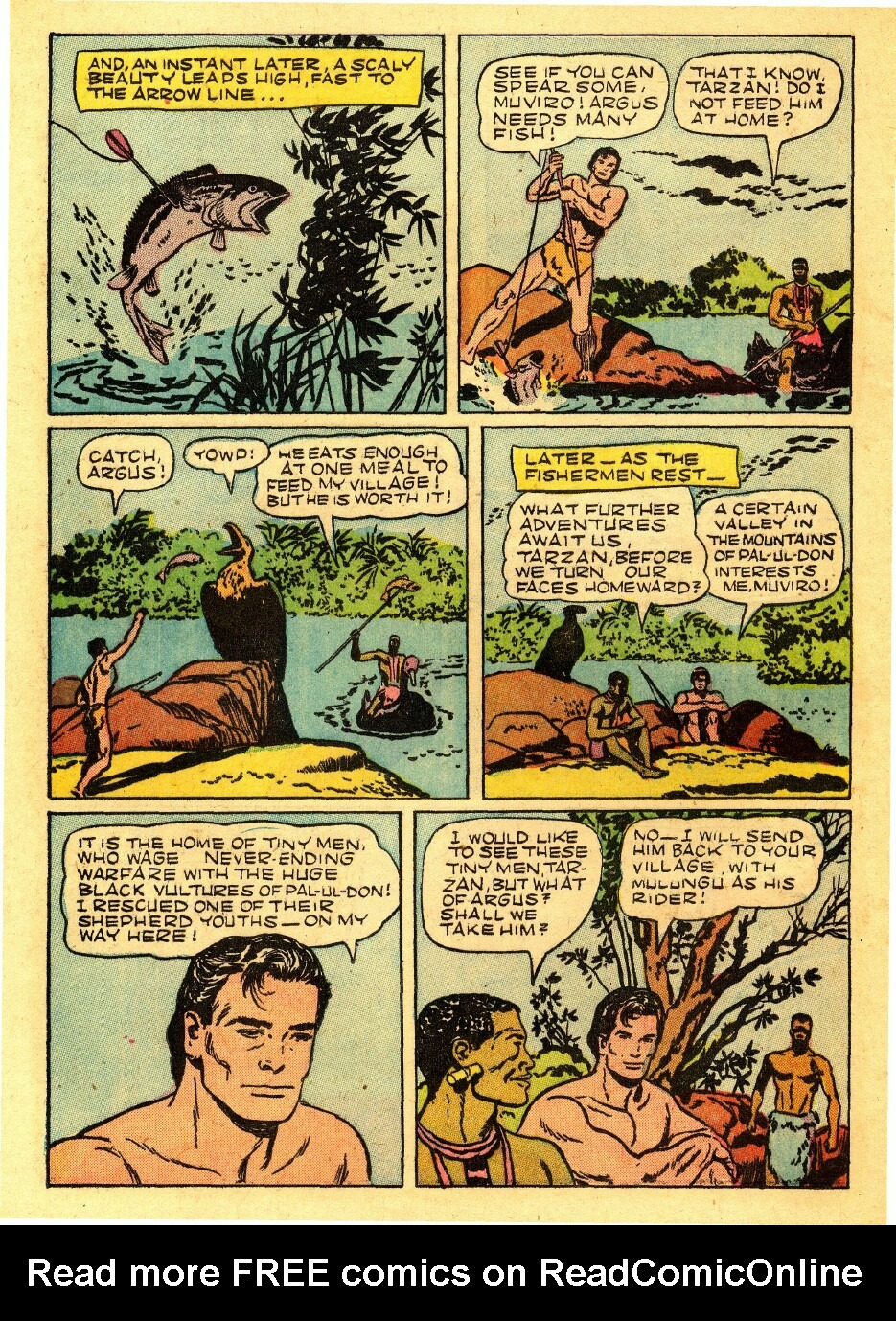 Read online Tarzan (1948) comic -  Issue #44 - 8