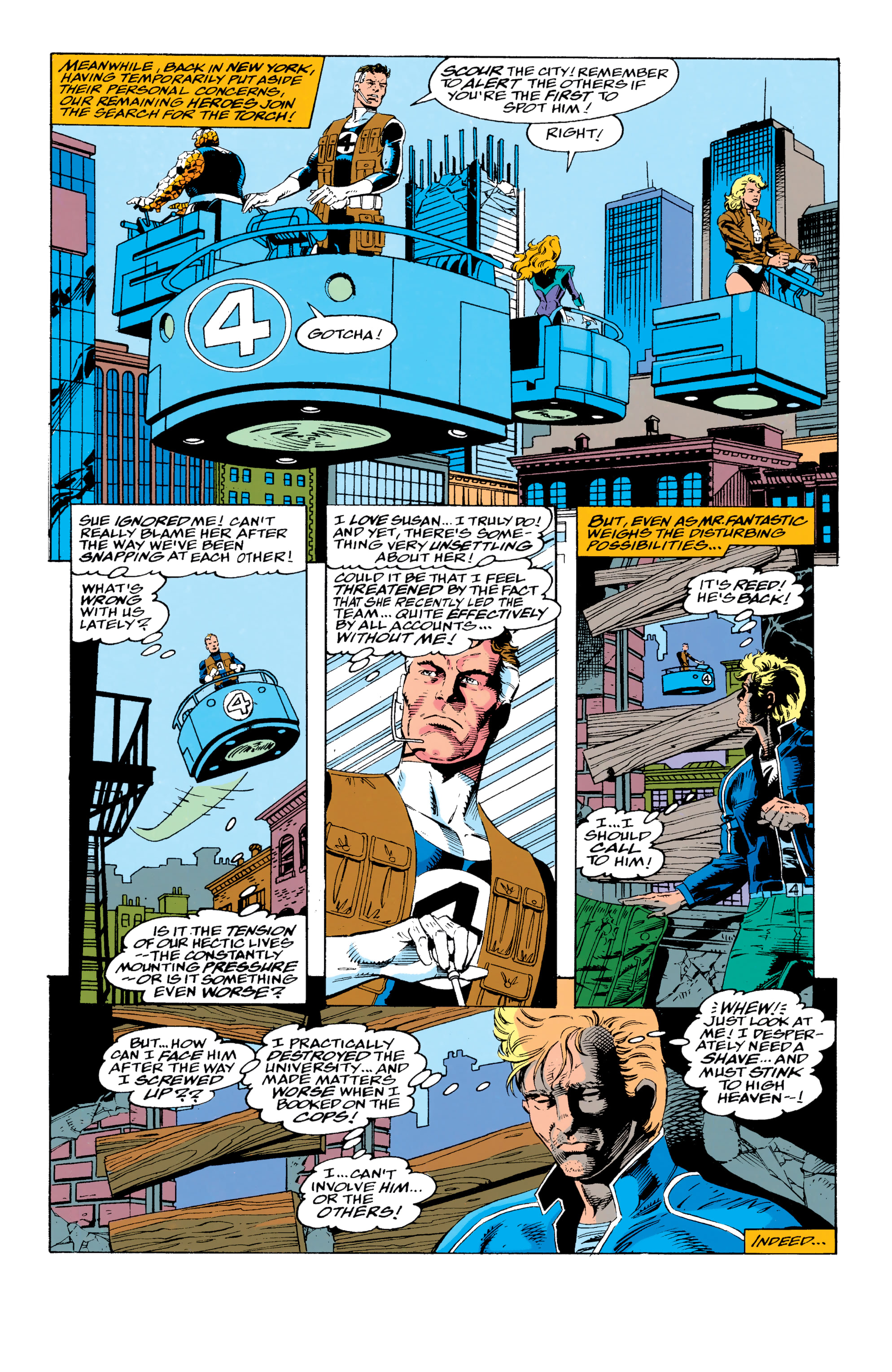 Read online Fantastic Four Epic Collection comic -  Issue # This Flame, This Fury (Part 4) - 50