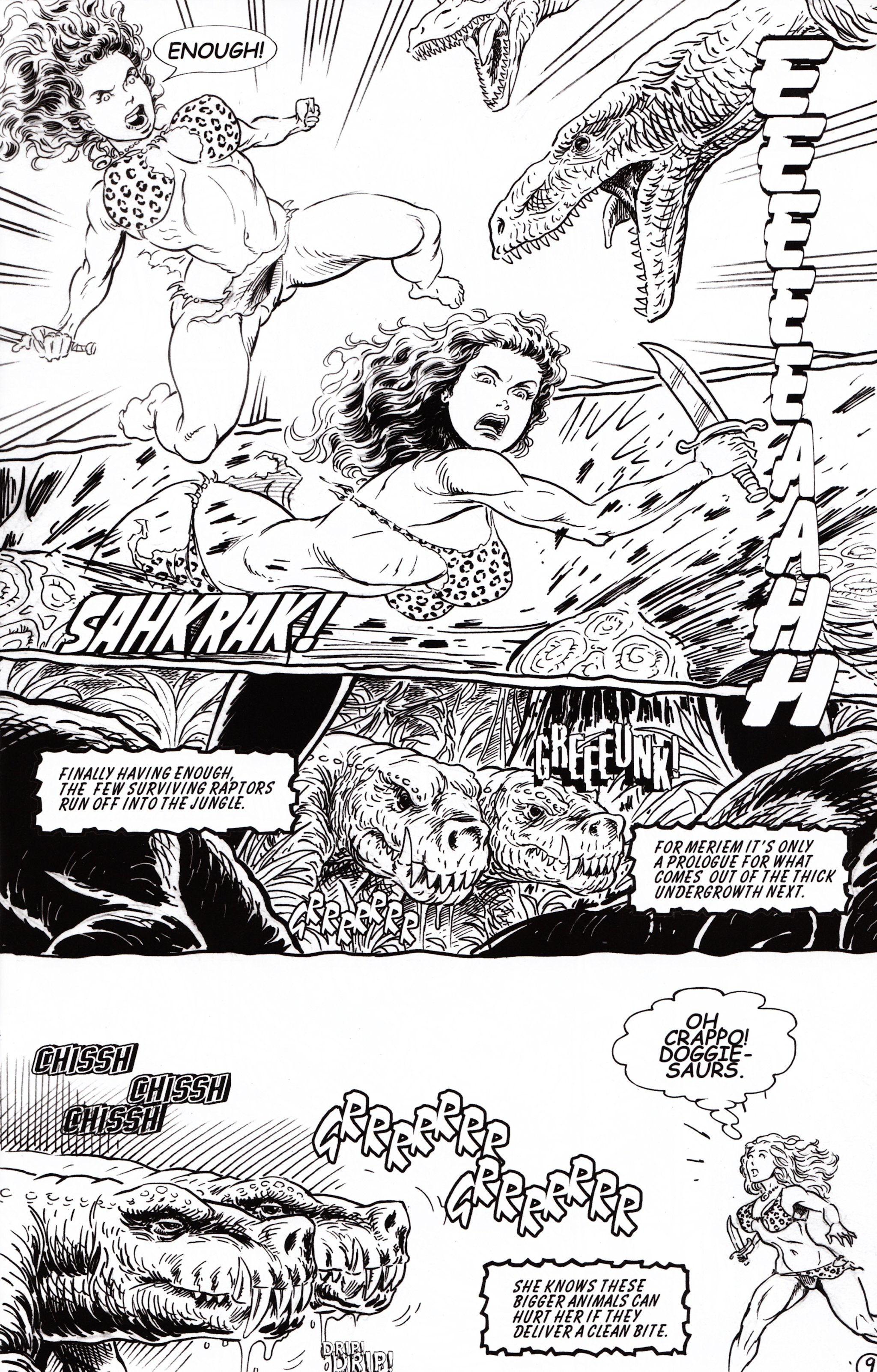 Read online Cavewoman: Primal comic -  Issue # Full - 11