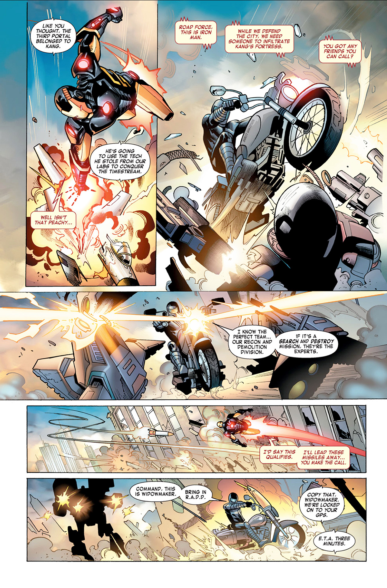 Read online Harley-Davidson/Iron Man comic -  Issue #1 - 12