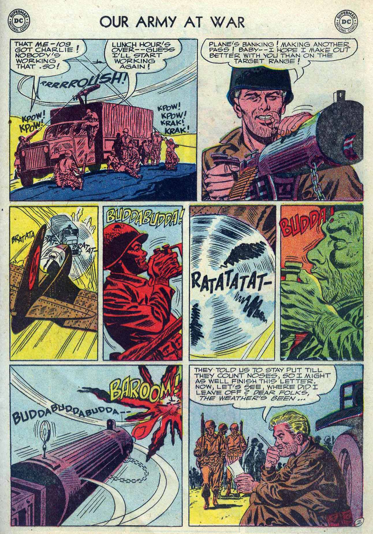 Read online Our Army at War (1952) comic -  Issue #2 - 21