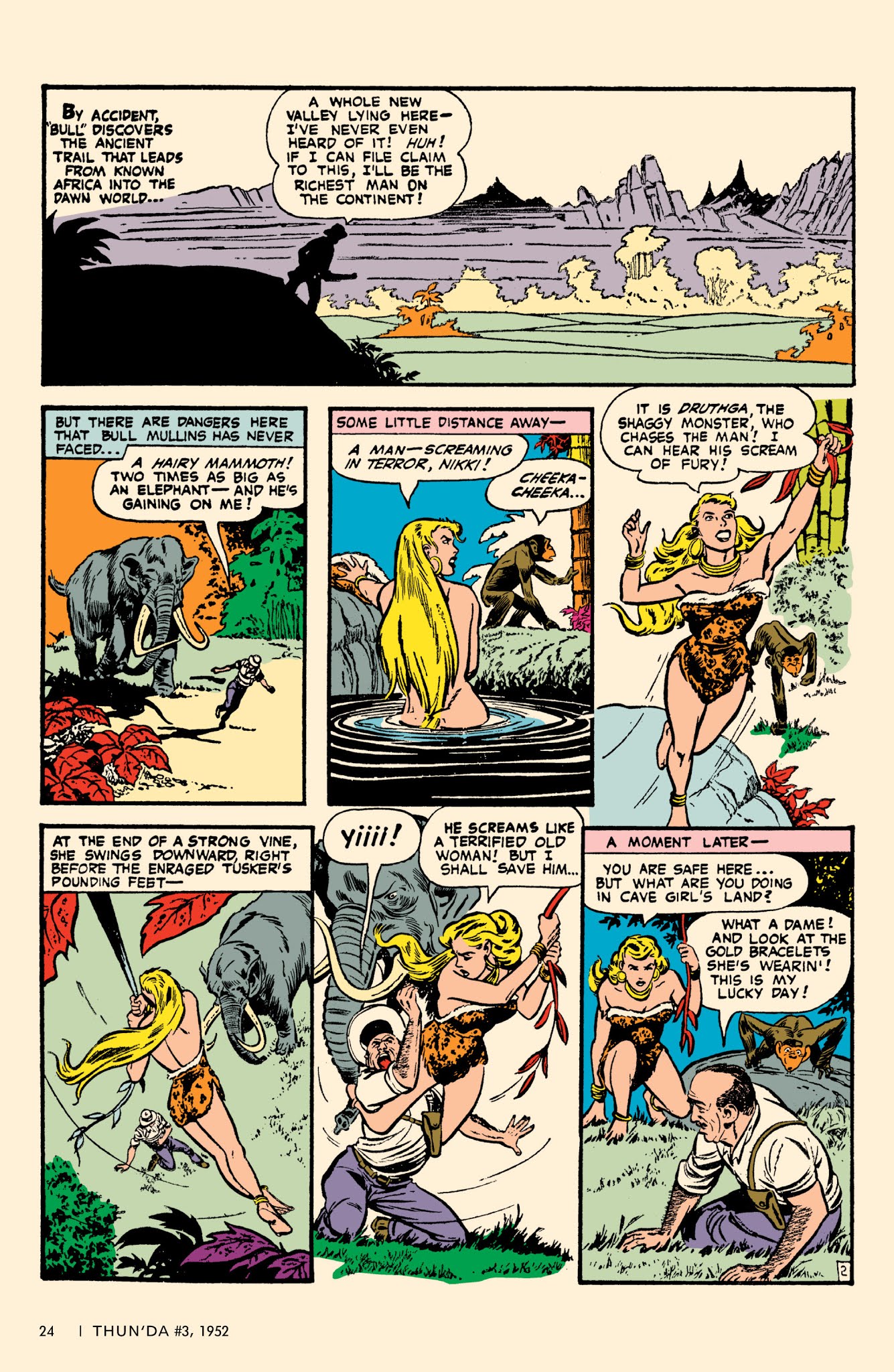 Read online Bob Powell's Complete Cave Girl comic -  Issue # TPB (Part 1) - 25