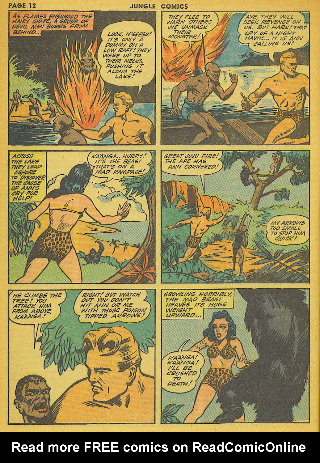 Read online Jungle Comics comic -  Issue #41 - 14