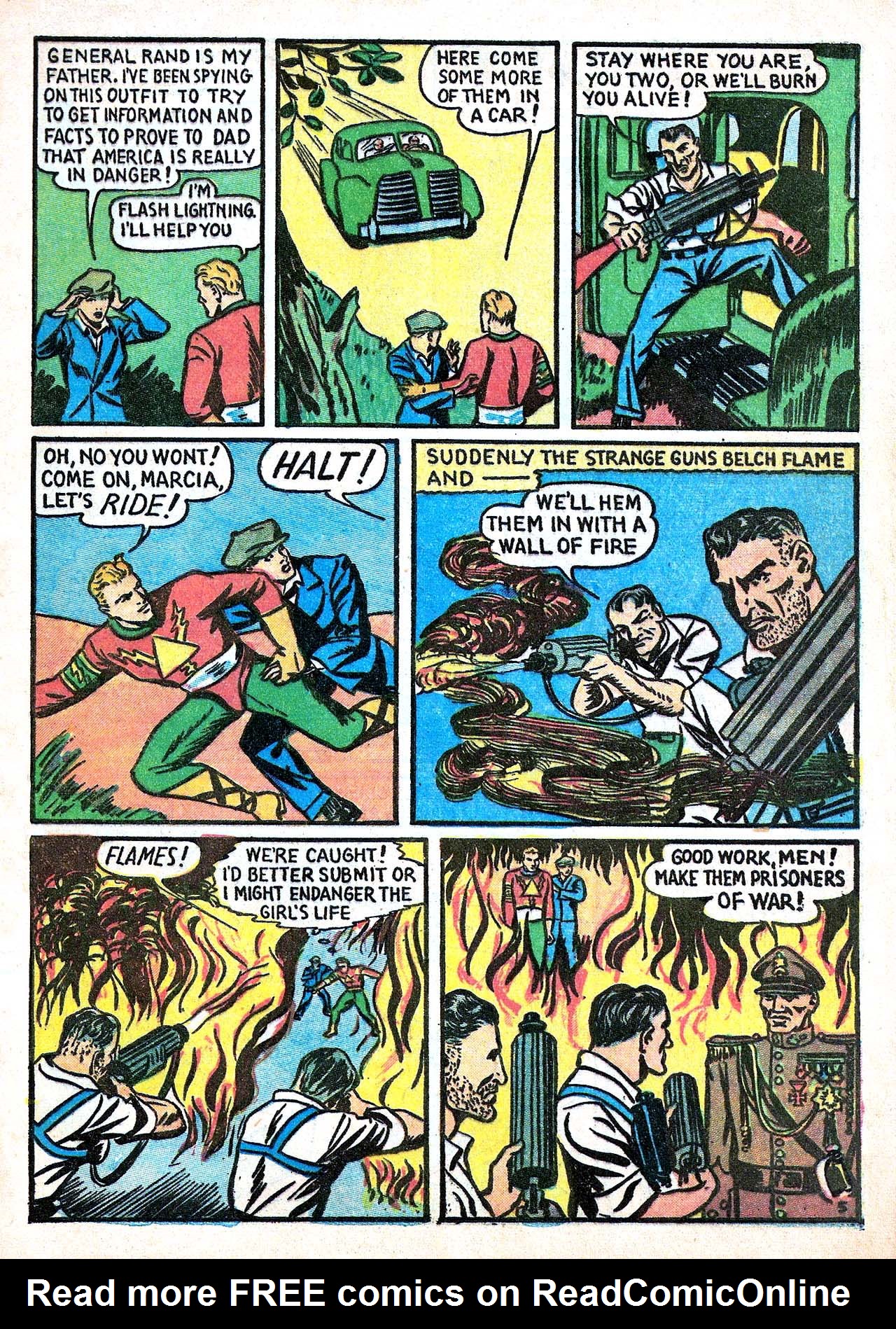 Read online Sure-Fire Comics comic -  Issue #3a - 6