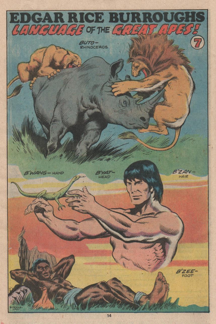 Read online Tarzan (1977) comic -  Issue #9 - 9