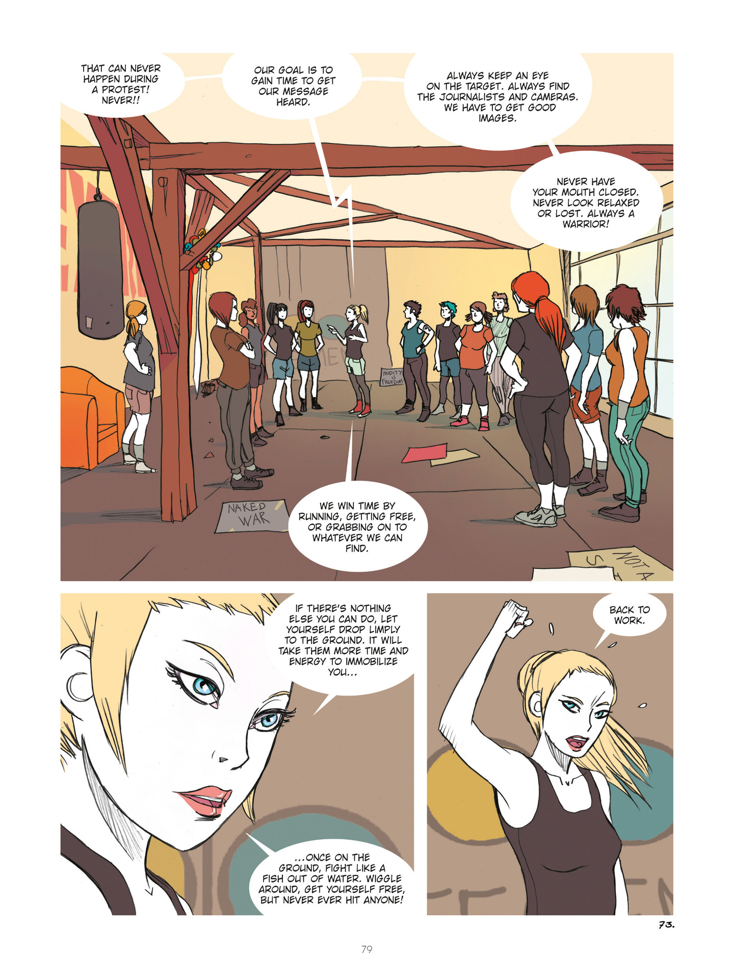 Read online Diary of A Femen comic -  Issue # TPB - 81