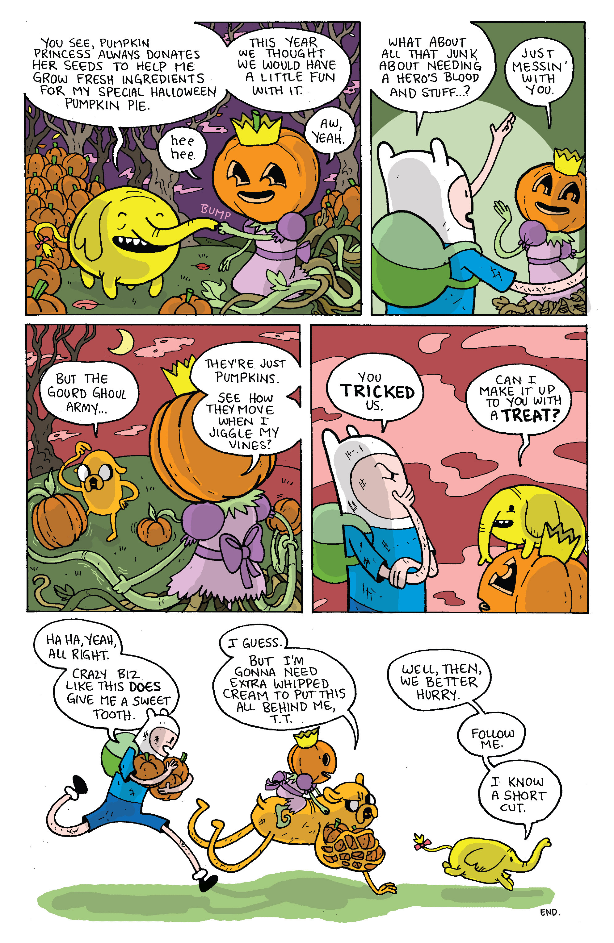 Read online Adventure Time 2013 Spoooktacular comic -  Issue # Full - 21
