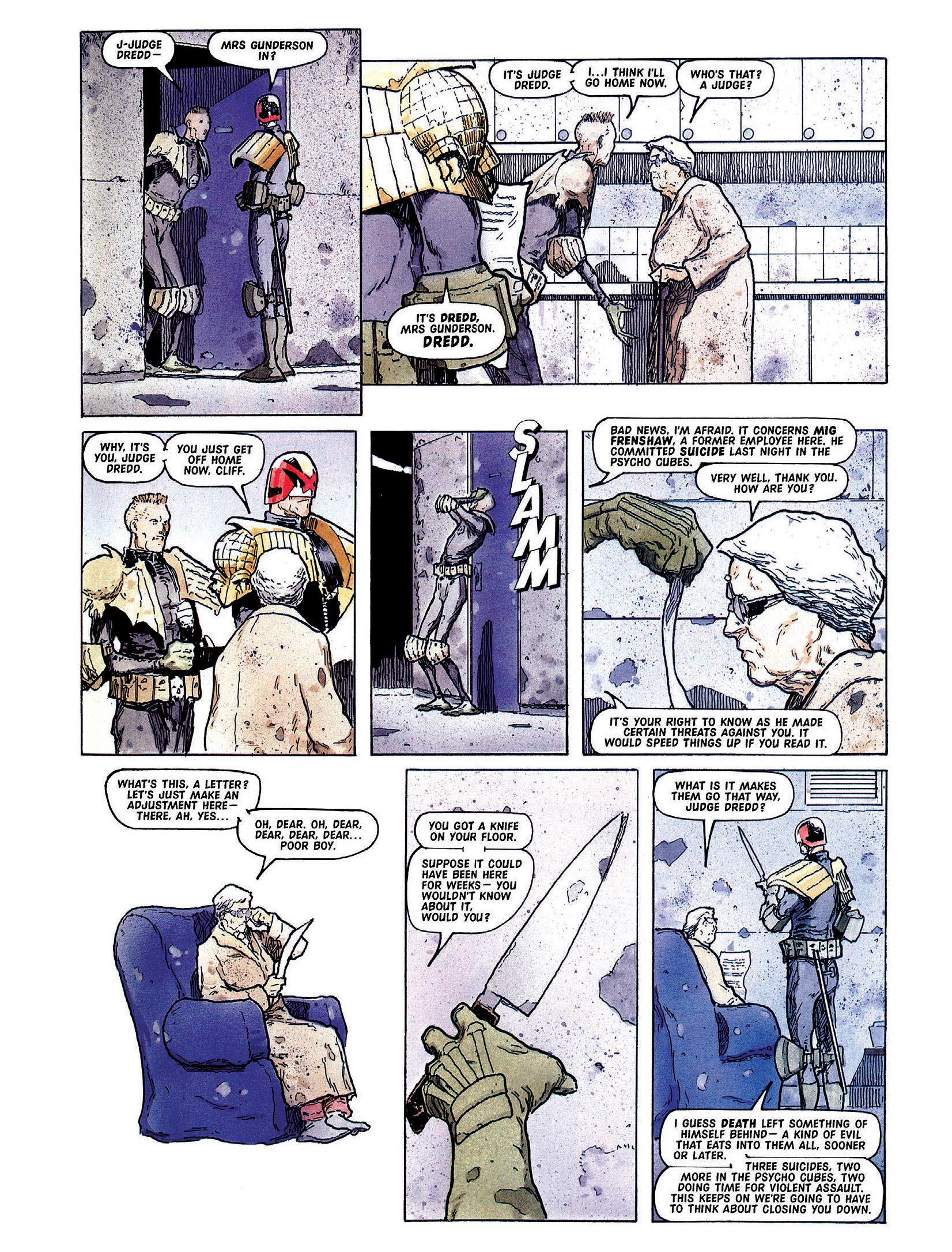 Read online Essential Judge Dredd: Dredd Vs Death comic -  Issue # TPB (Part 2) - 23