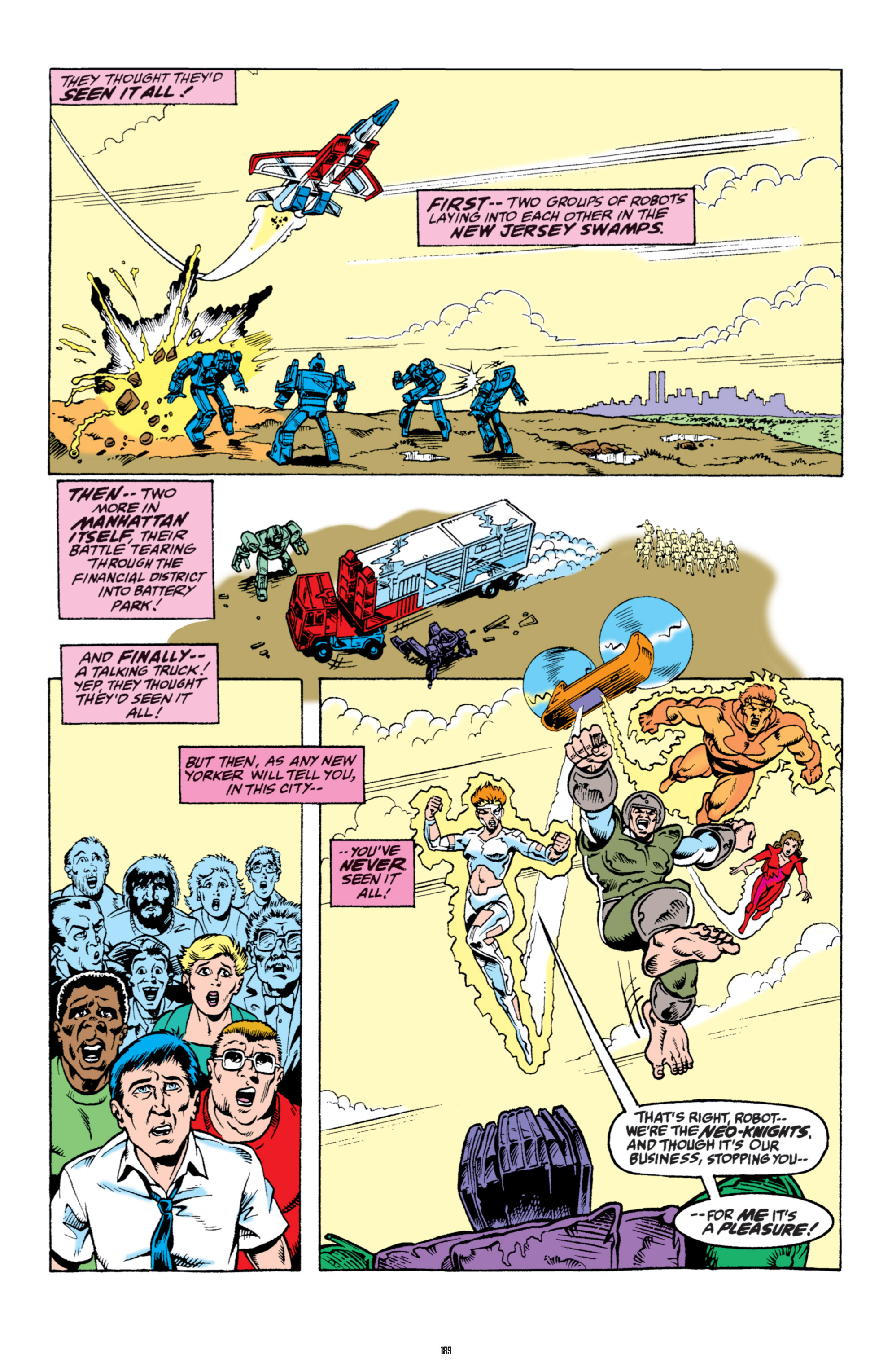 Read online The Transformers Classics comic -  Issue # TPB 6 - 189