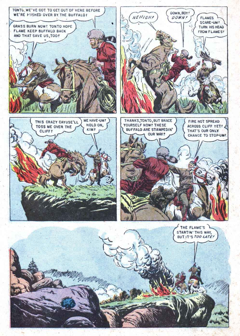 Read online Lone Ranger's Companion Tonto comic -  Issue #9 - 30