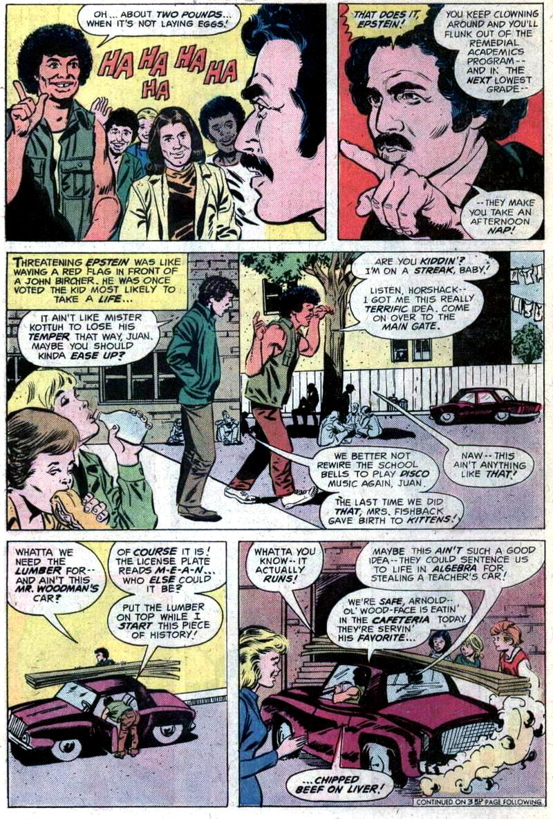 Read online Welcome Back, Kotter comic -  Issue #2 - 5