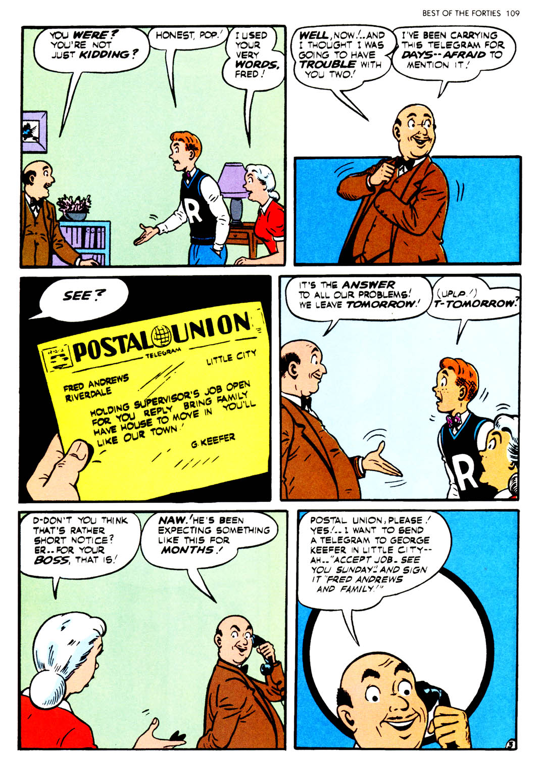 Read online Archie Americana Series comic -  Issue # TPB 1 - 110