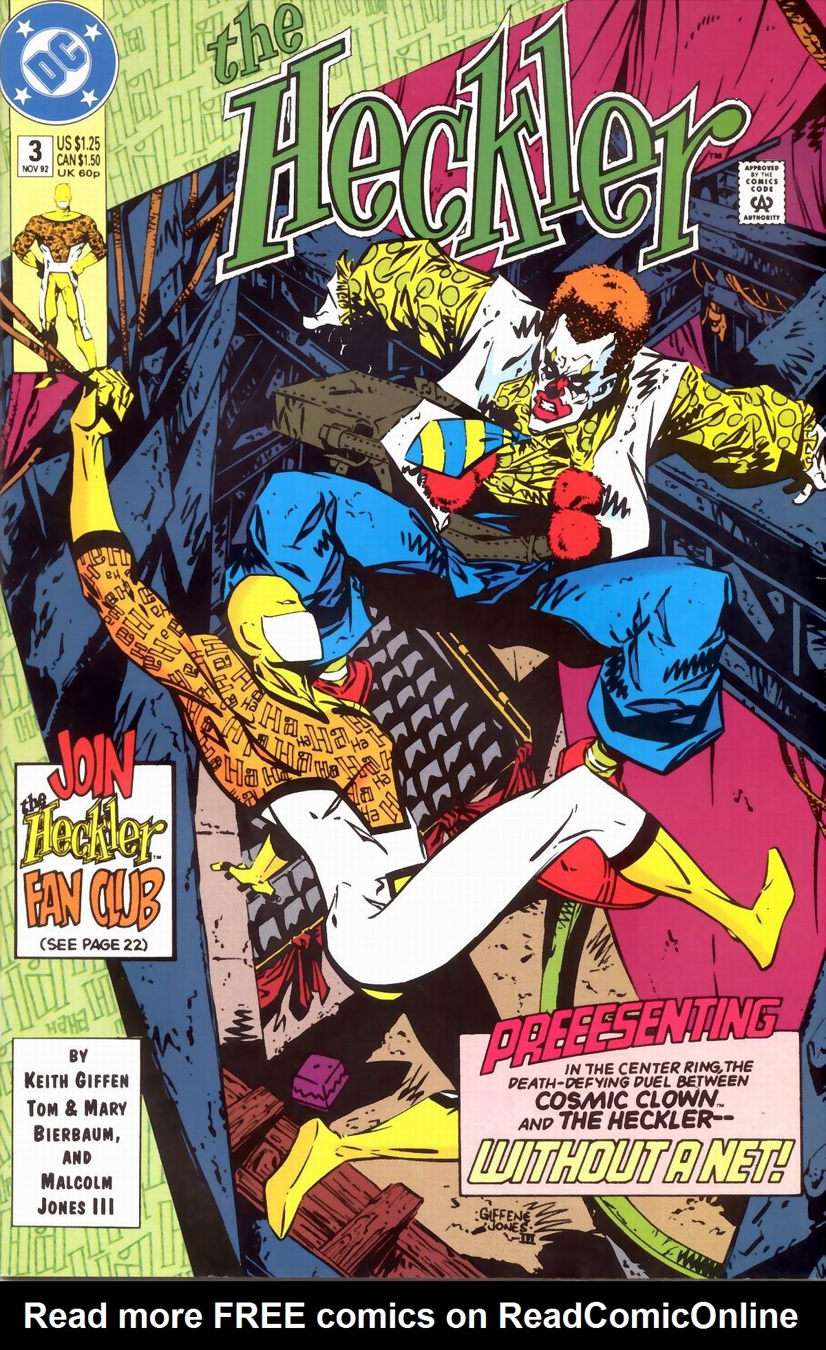 Read online Heckler comic -  Issue #3 - 1