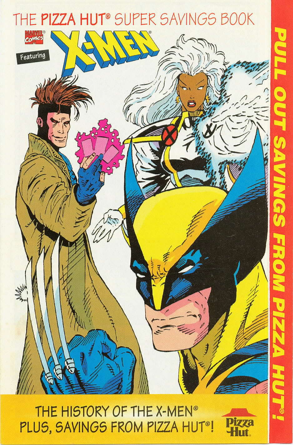 Read online Pizza Hut Super Savings Book Featuring X-Men comic -  Issue # Full - 1
