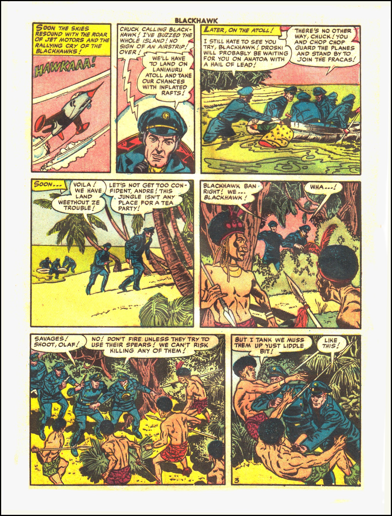 Read online Blackhawk (1957) comic -  Issue #54 - 5