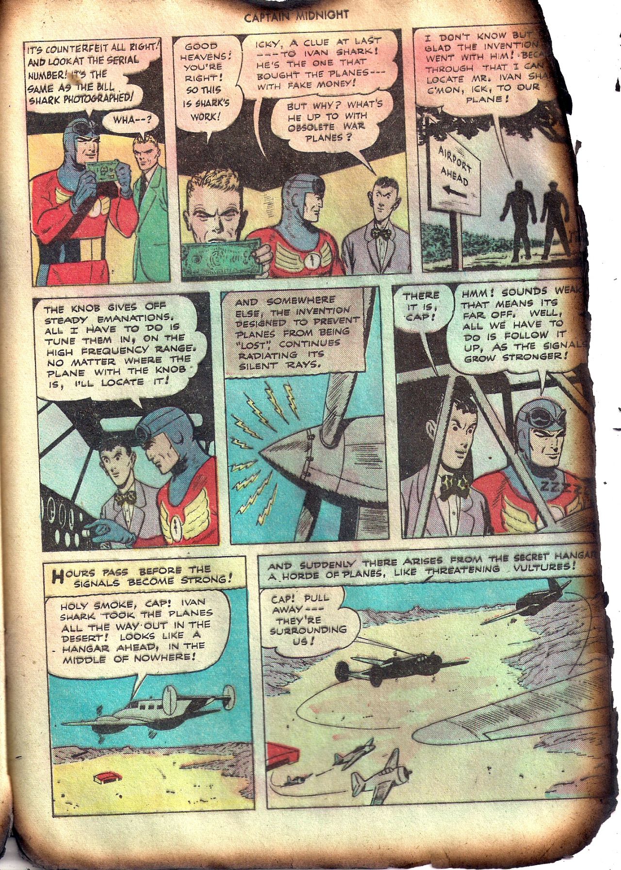 Read online Captain Midnight (1942) comic -  Issue #33 - 29