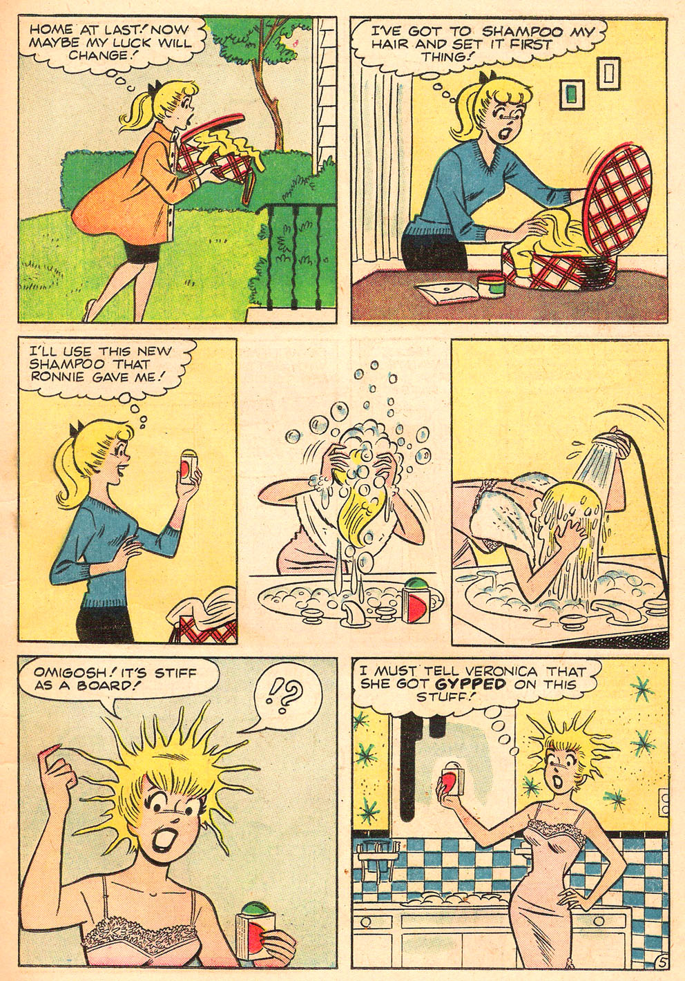 Read online Archie's Girls Betty and Veronica comic -  Issue #98 - 7