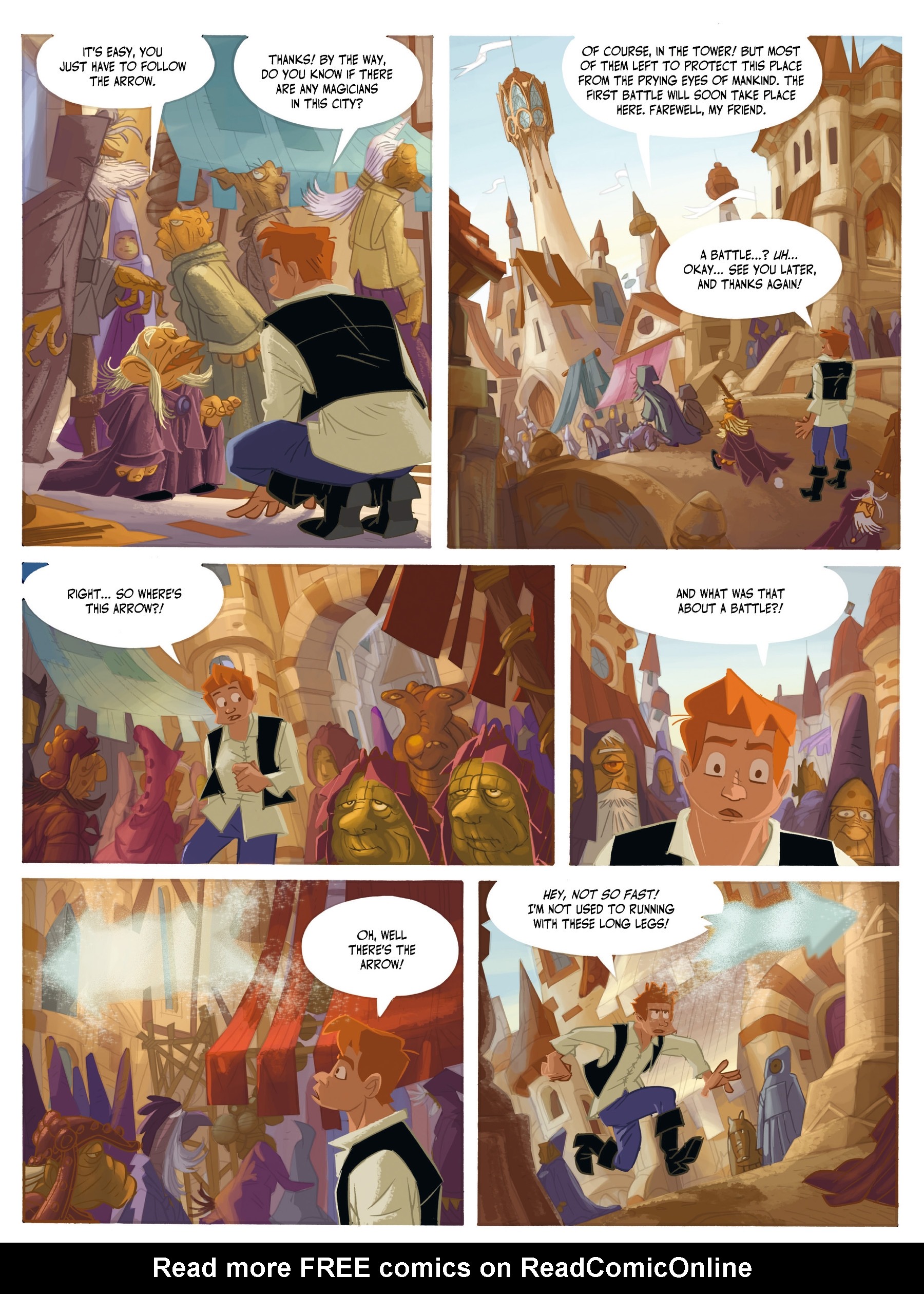 Read online Gregory and the Gargoyles comic -  Issue #3 - 34