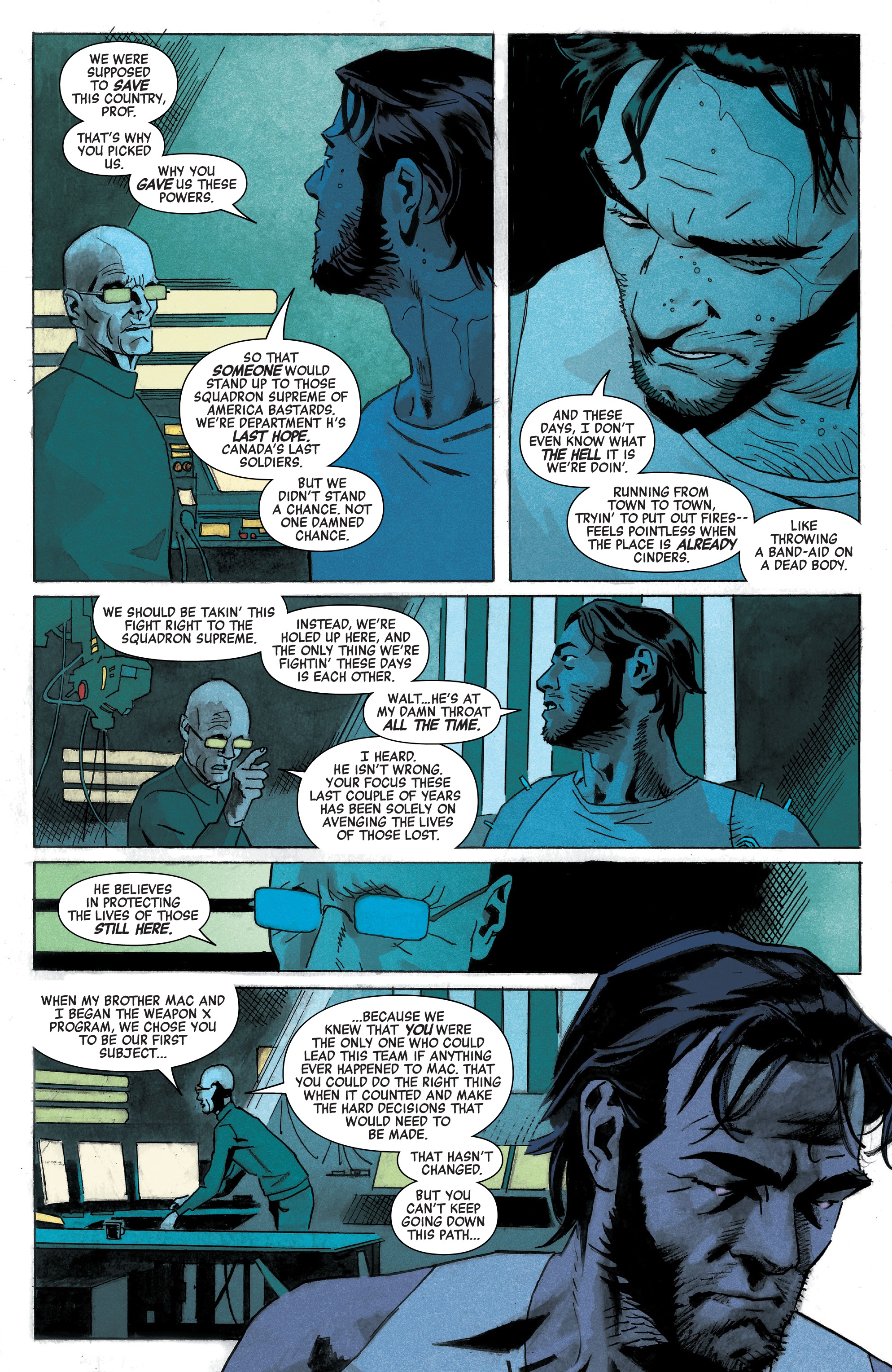 Read online Heroes Reborn: One-Shots comic -  Issue # Weapon X & Final Flight - 13