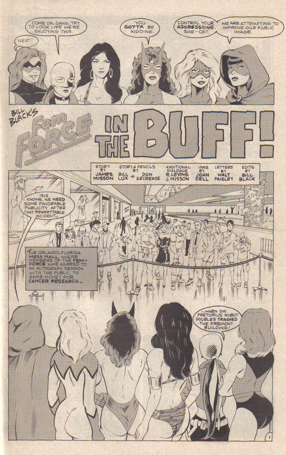 Read online Femforce comic -  Issue #18 - 3