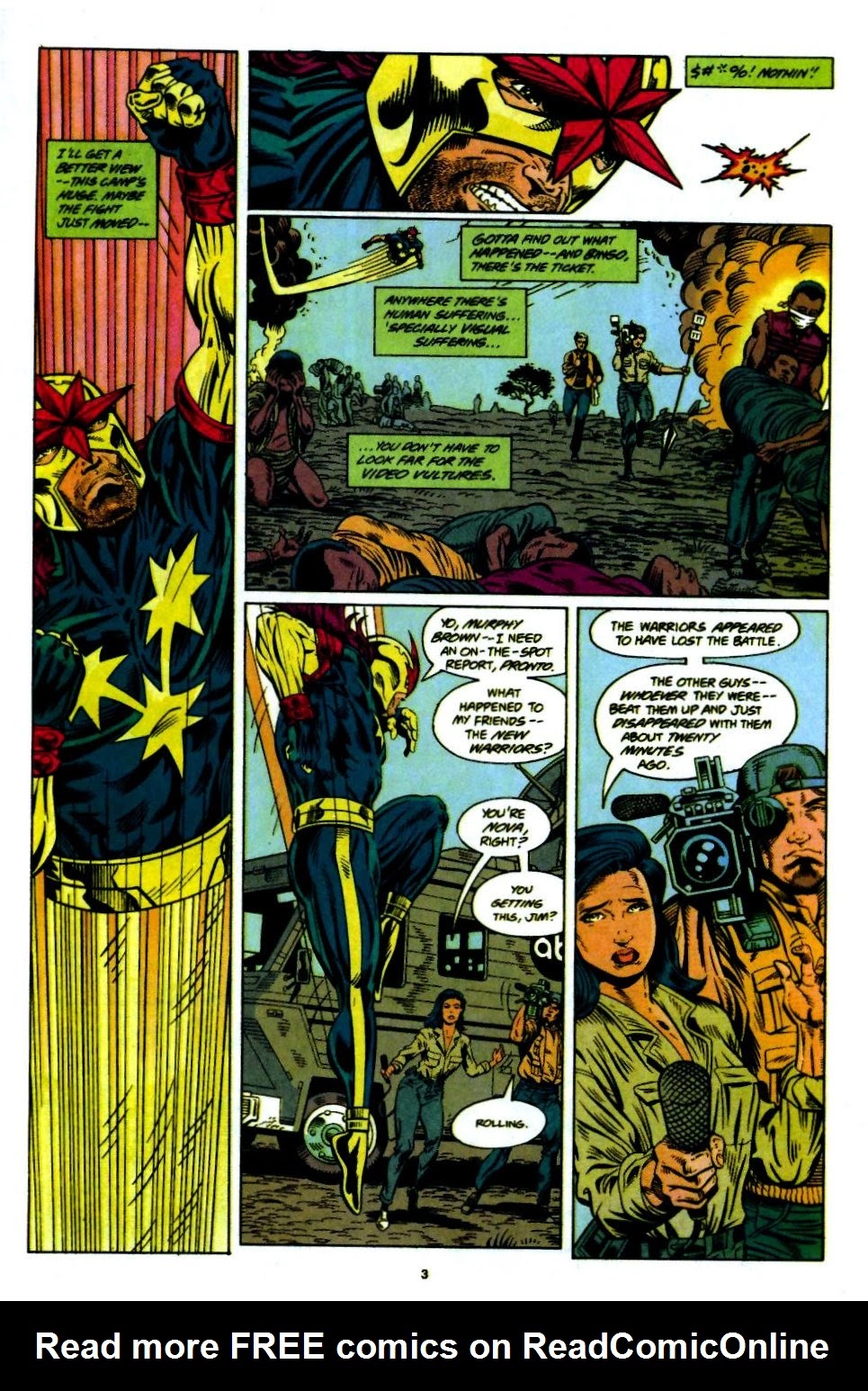 Read online The New Warriors comic -  Issue #55 - 4