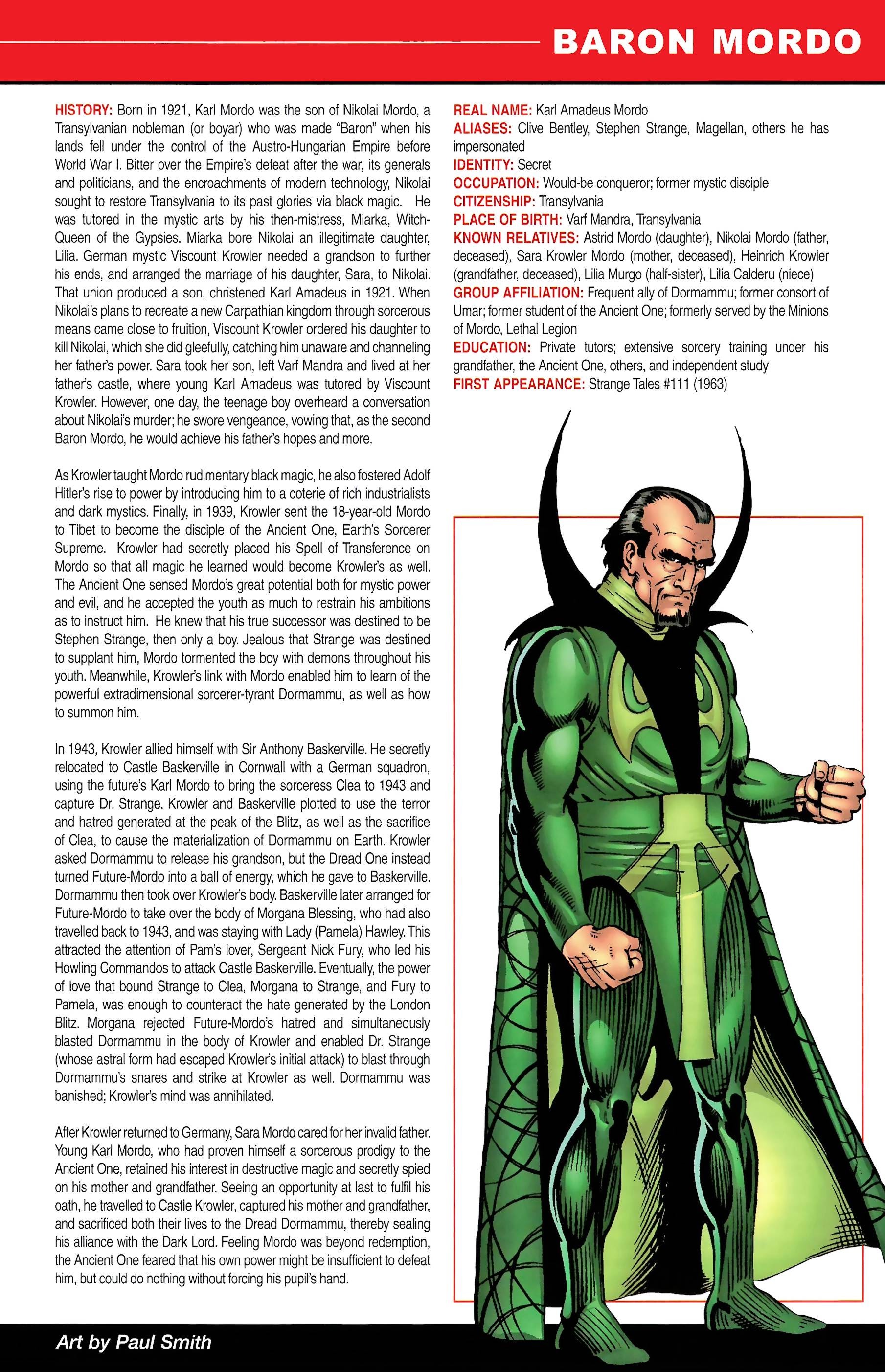 Read online Official Handbook of the Marvel Universe A to Z comic -  Issue # TPB 1 (Part 2) - 59