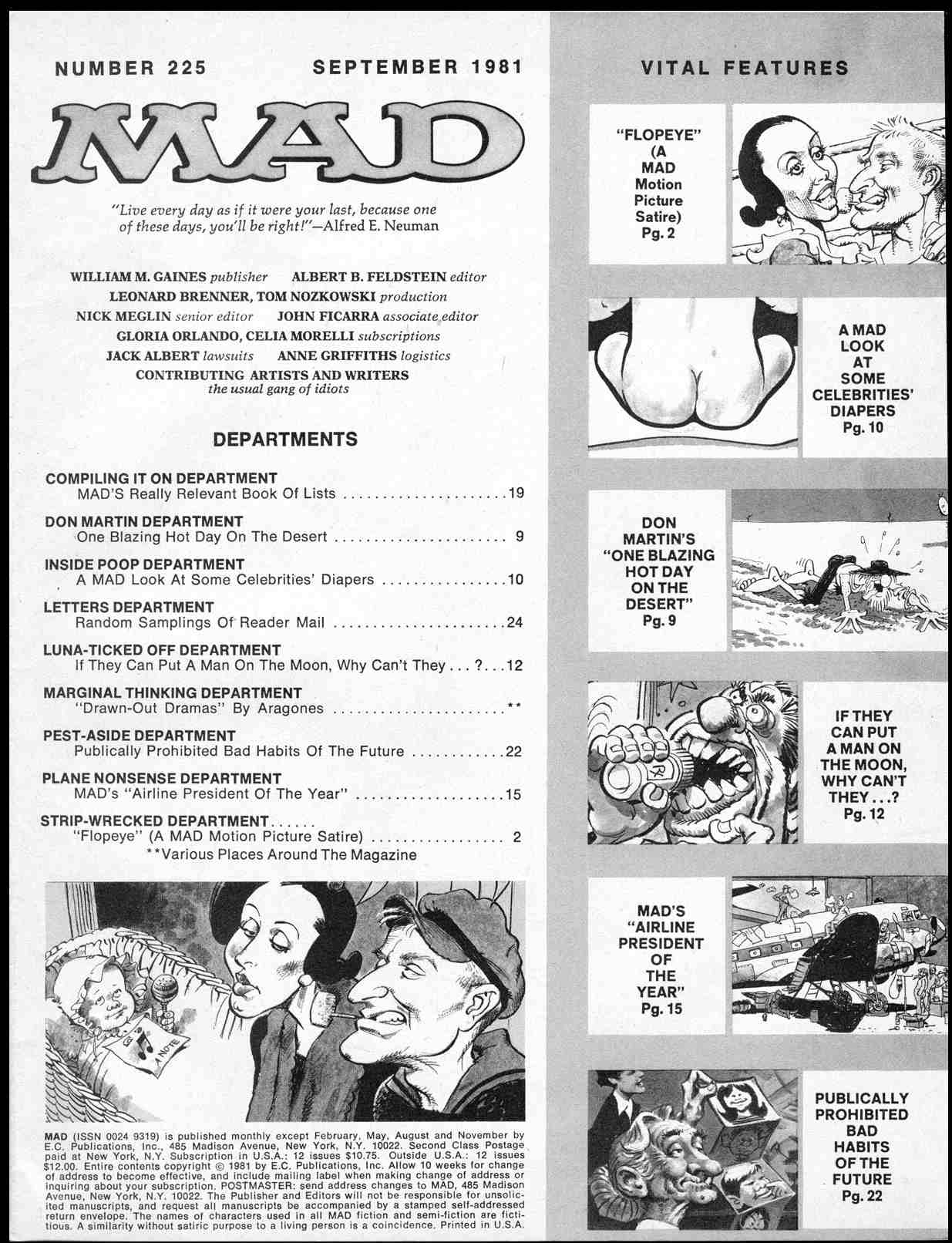 Read online MAD comic -  Issue #225 - 3