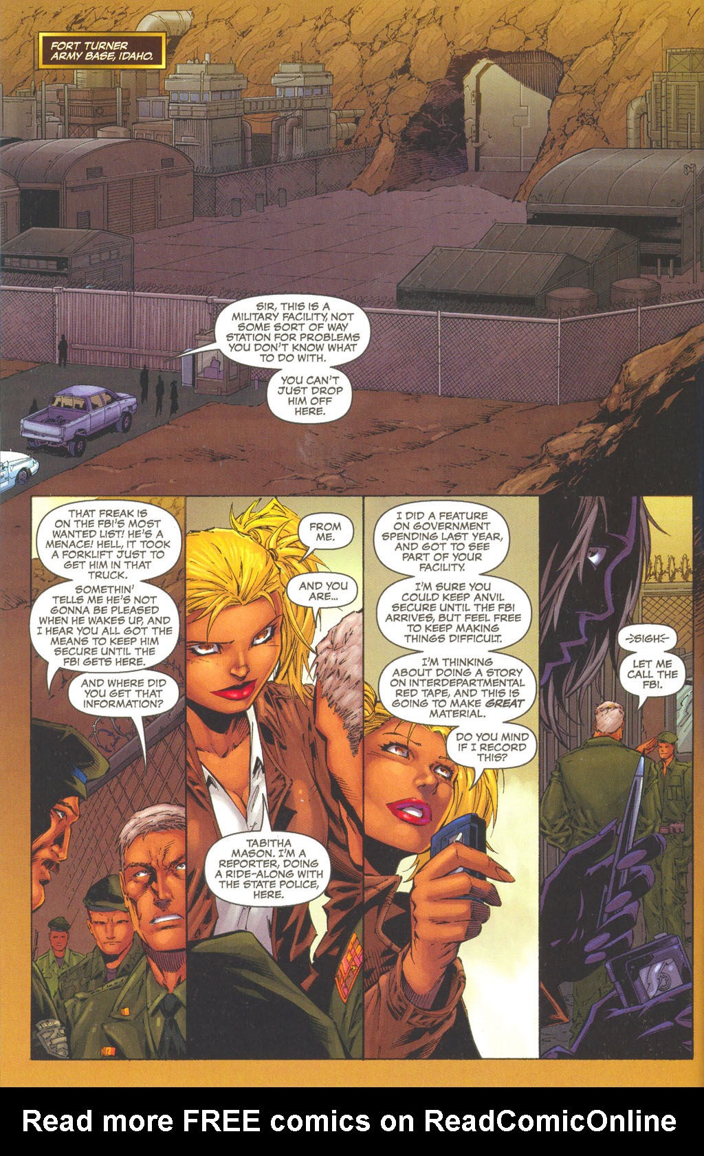Read online Strykeforce comic -  Issue #3 - 7