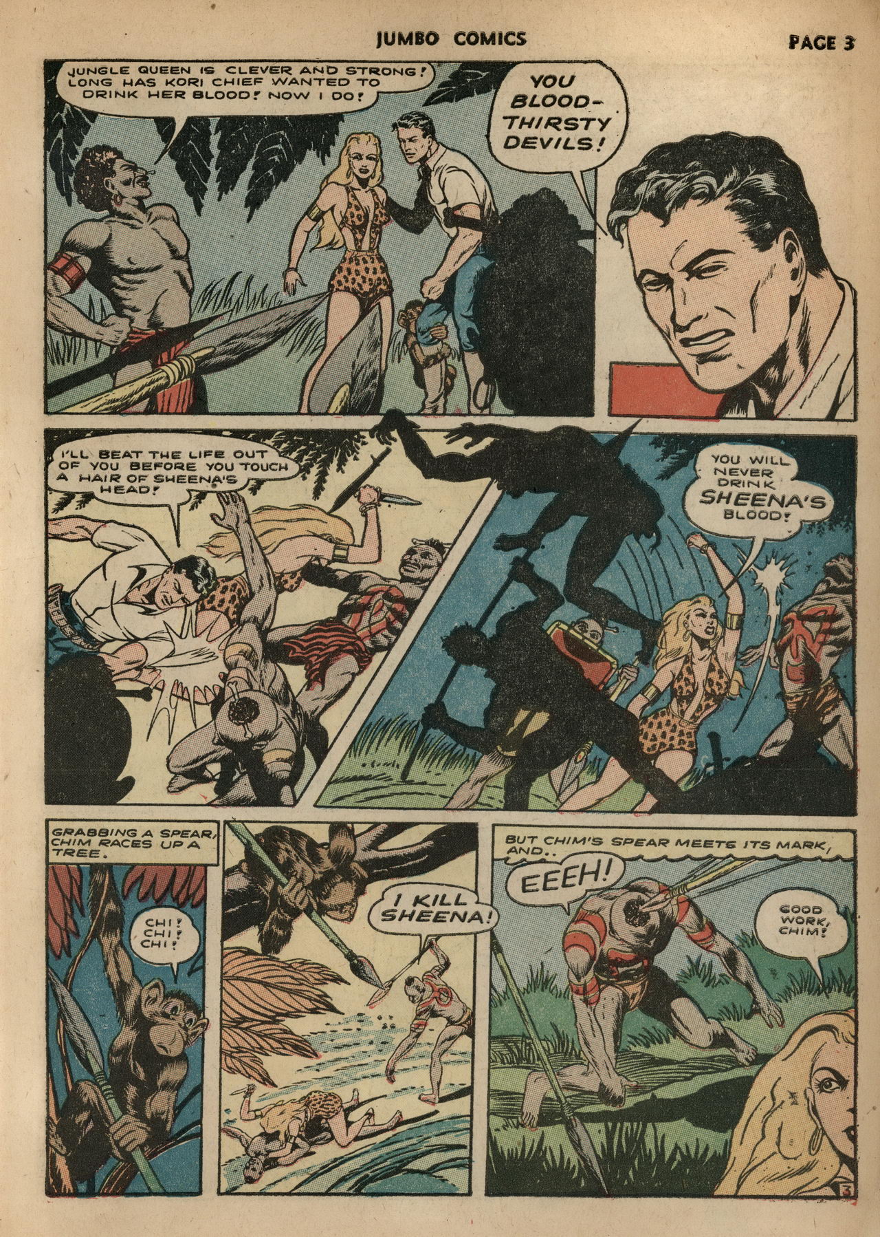 Read online Jumbo Comics comic -  Issue #44 - 5