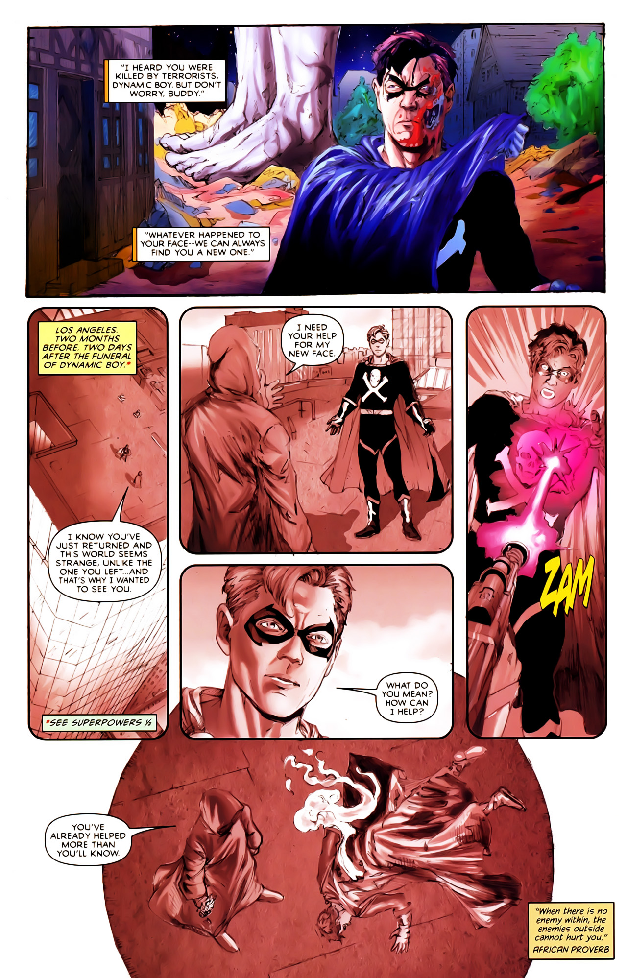 Read online Project Superpowers: Chapter Two comic -  Issue #3 - 30