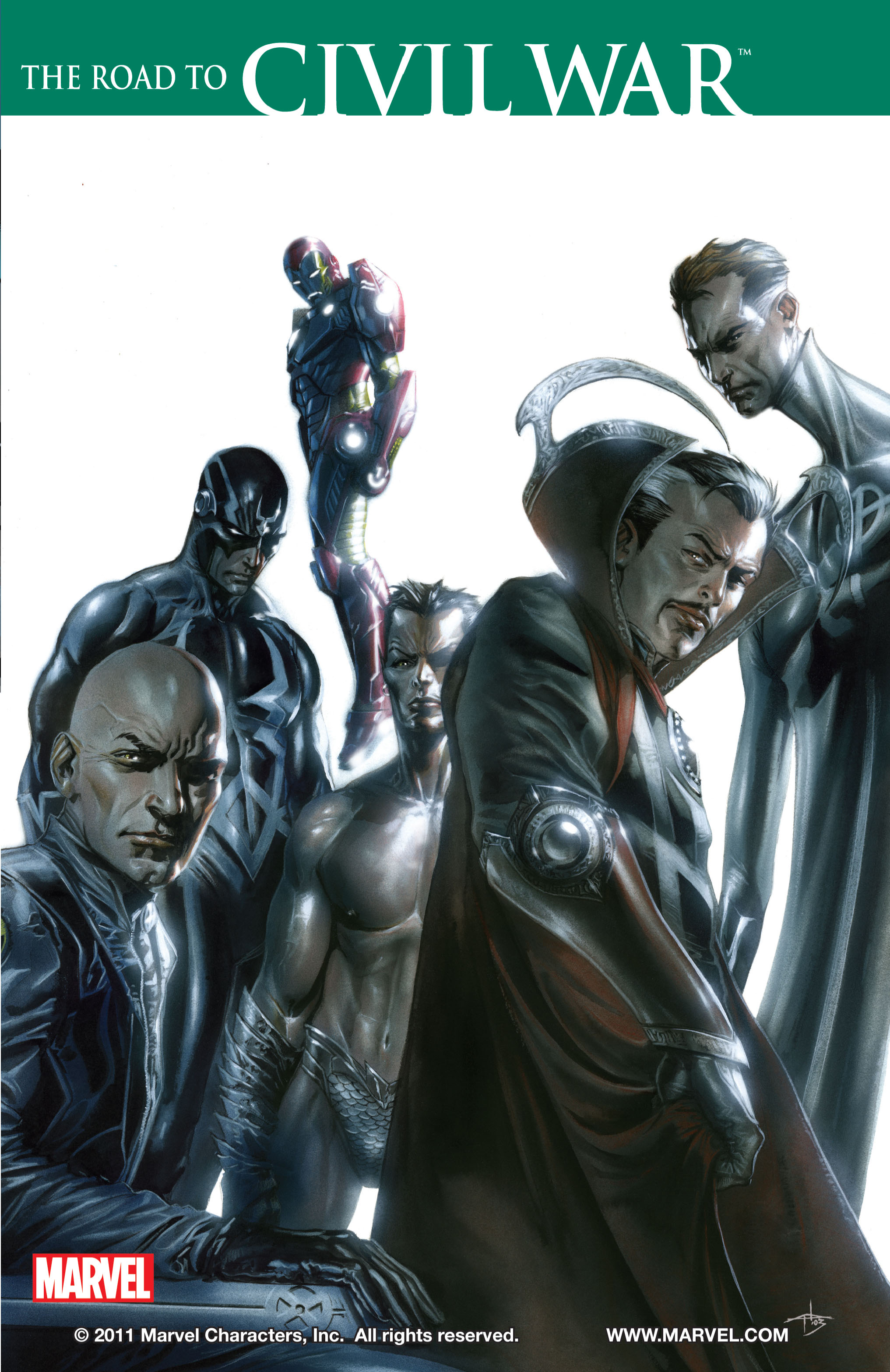 Read online Civil War: The Road to Civil War comic -  Issue # Full - 1