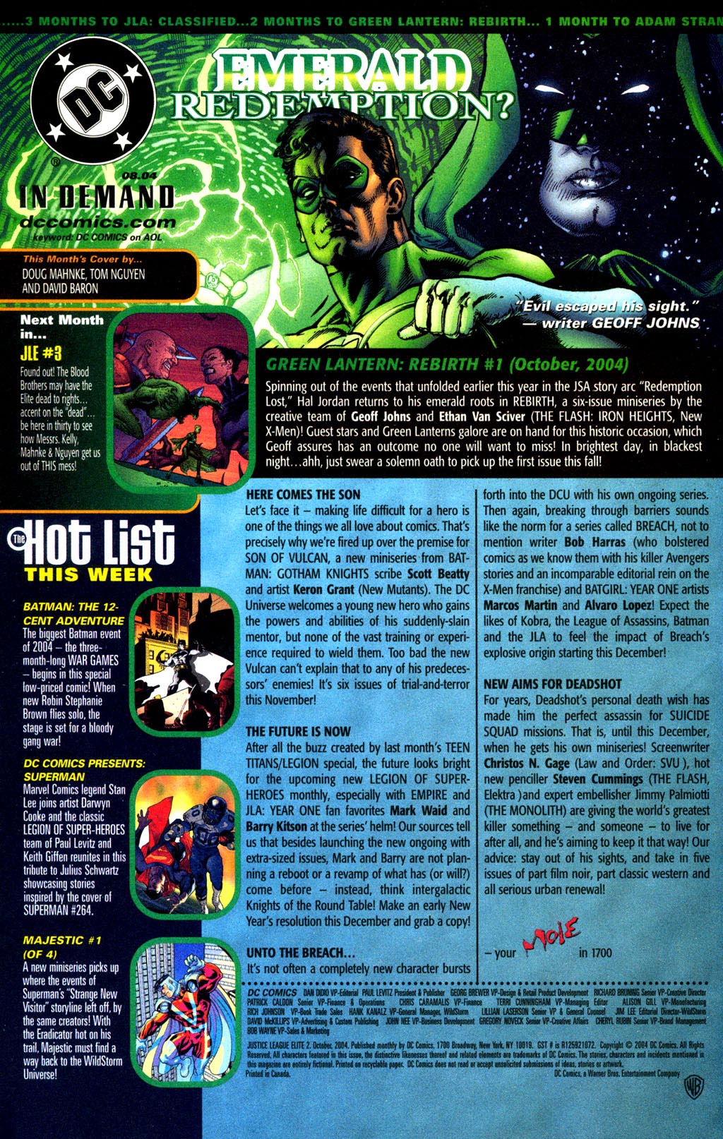 Read online Justice League Elite comic -  Issue #2 - 23