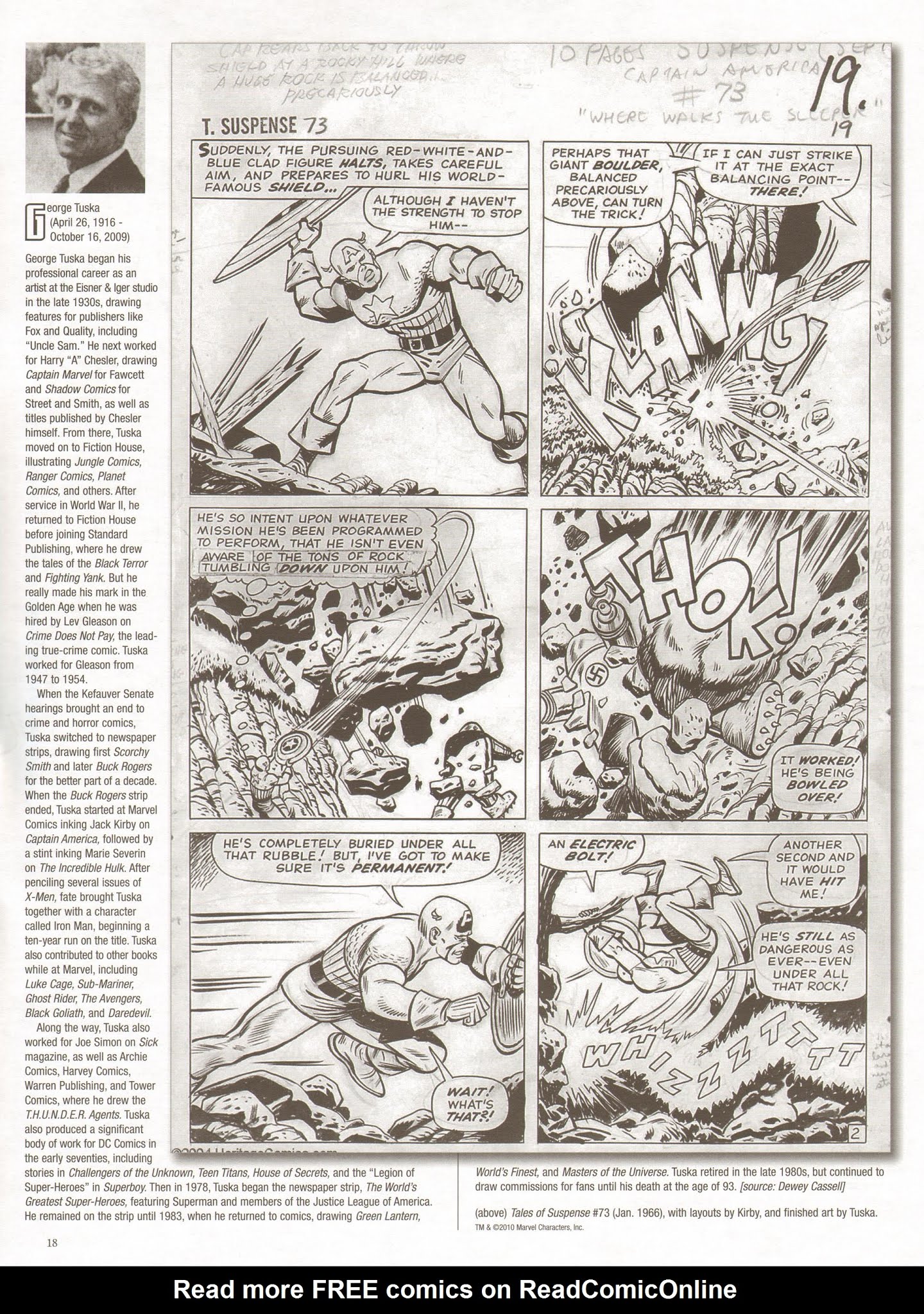 Read online The Jack Kirby Collector comic -  Issue #54 - 18