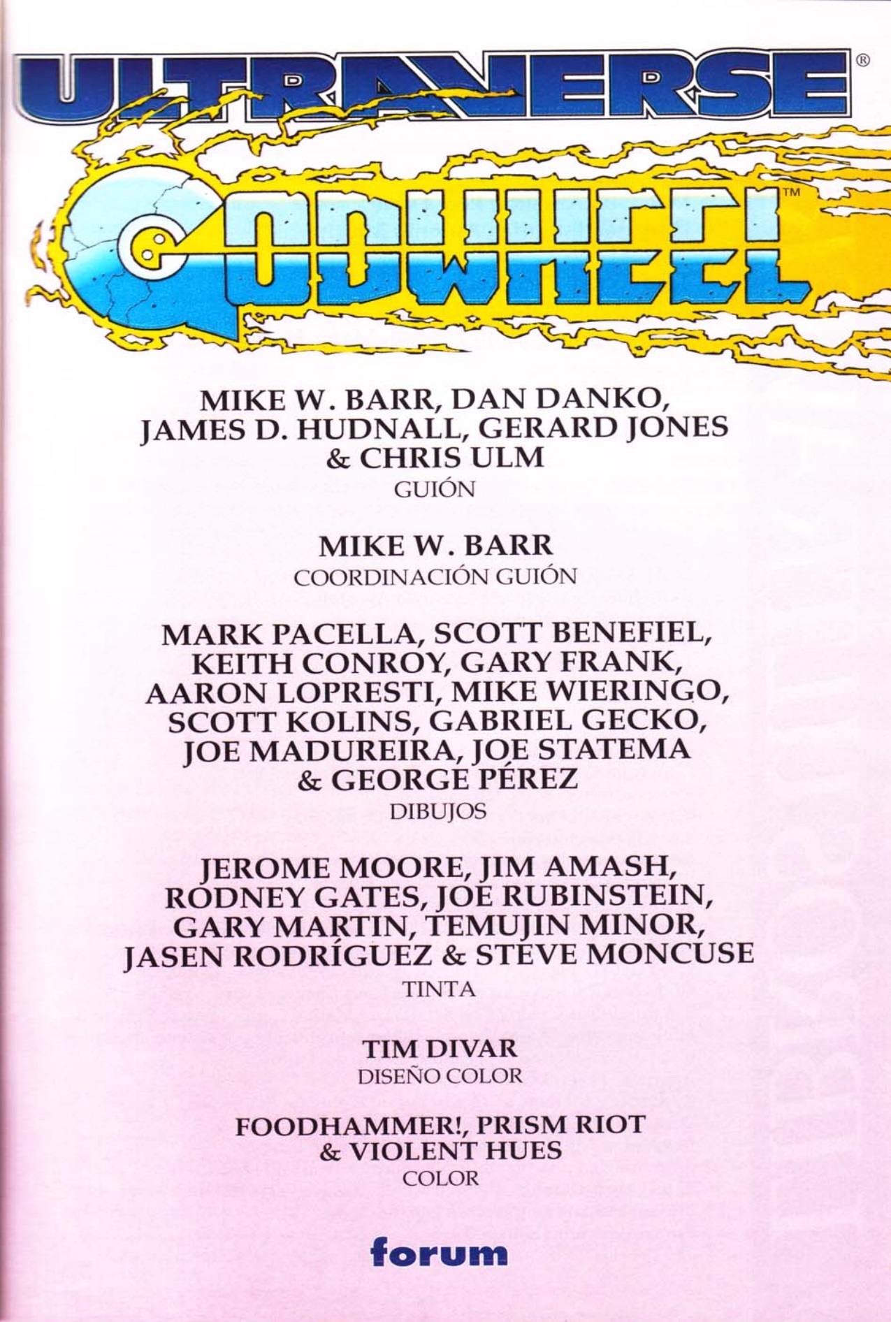 Read online Godwheel comic -  Issue # (1995) _TPB - 2