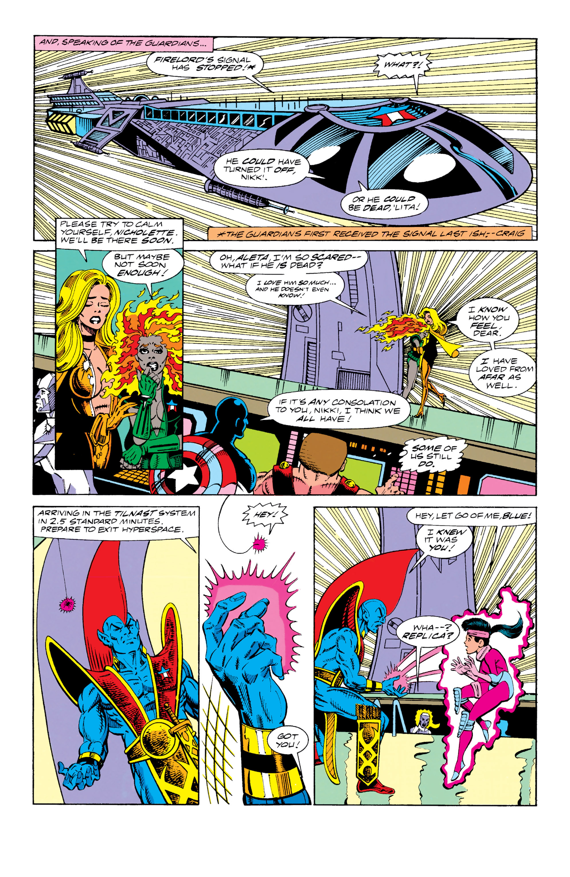 Read online Guardians of the Galaxy (1990) comic -  Issue # _TPB Guardians of the Galaxy by Jim Valentino 2 (Part 1) - 93