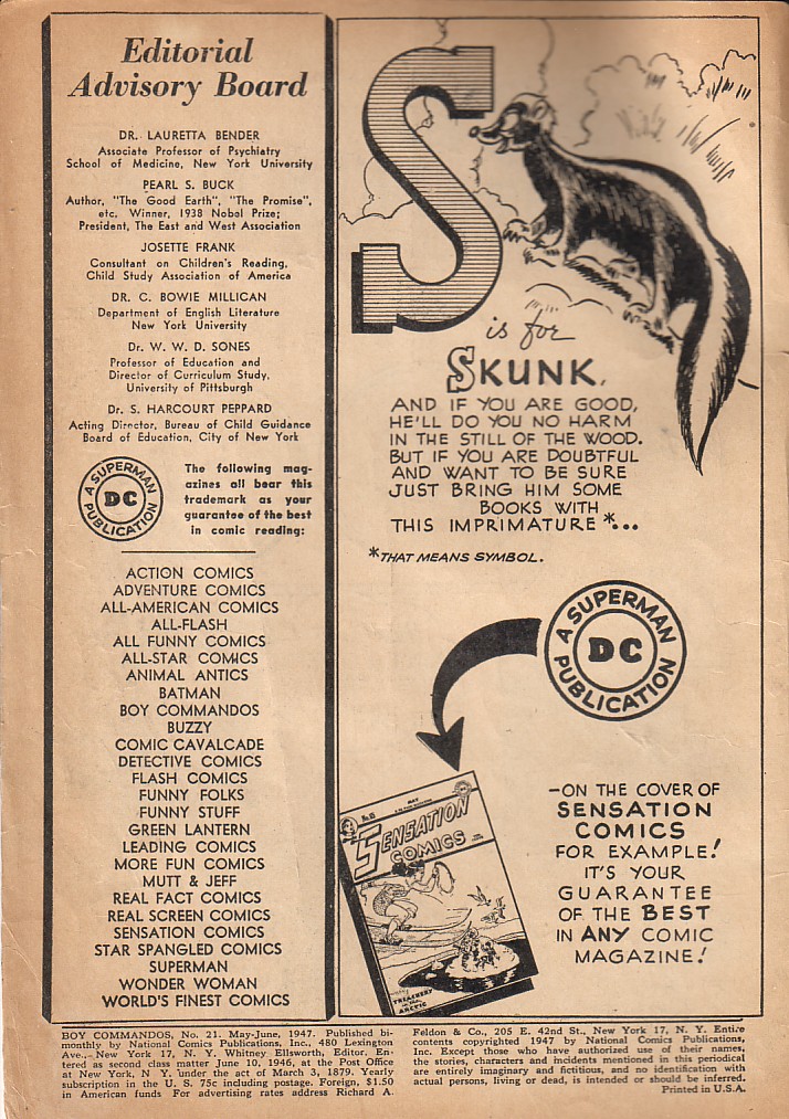 Read online Boy Commandos comic -  Issue #21 - 2